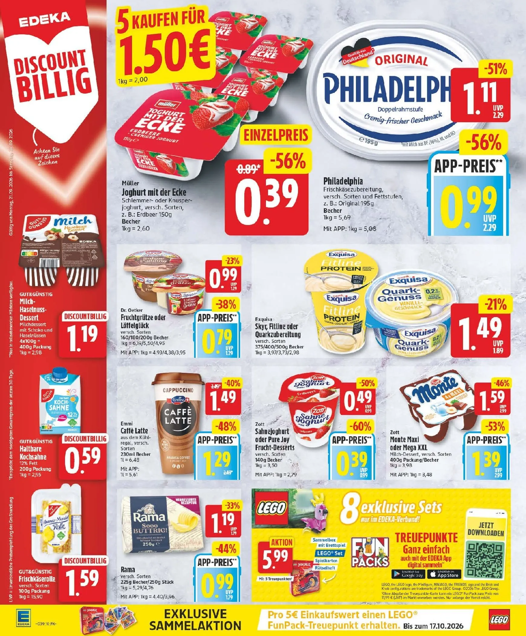 MIT DER EDEKA APP SPARST DU NOCH MEHR! von 21. September bis 26. September 2026 - Prospekt seite 10