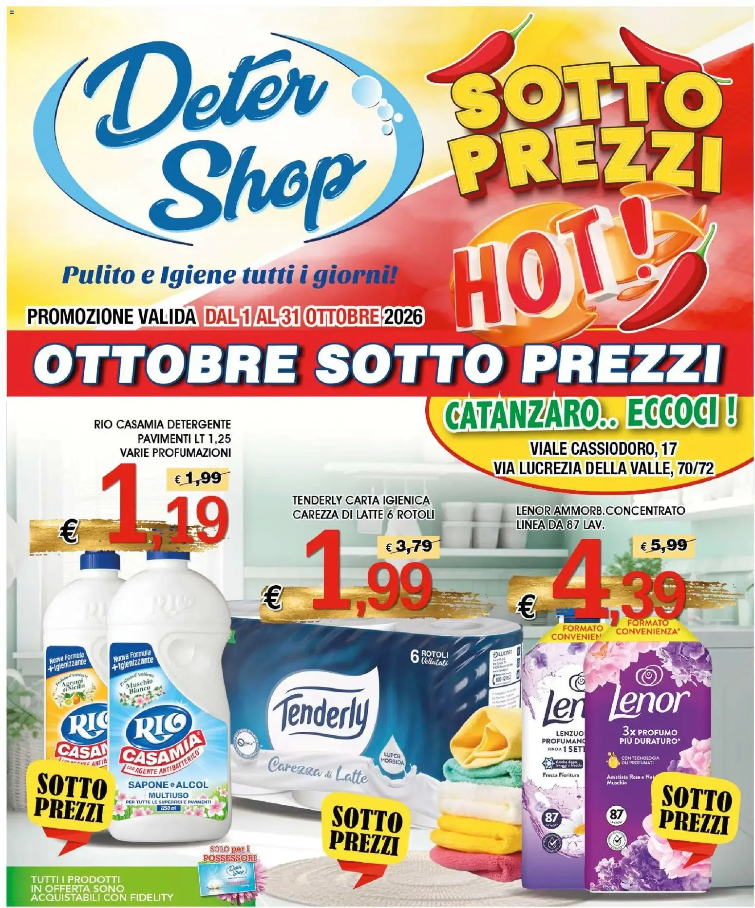 Deter Shop volantino dal 01/10/2026 - online Offerte da 1 ottobre a 31 ottobre di 2026 - Pagina del volantino 1