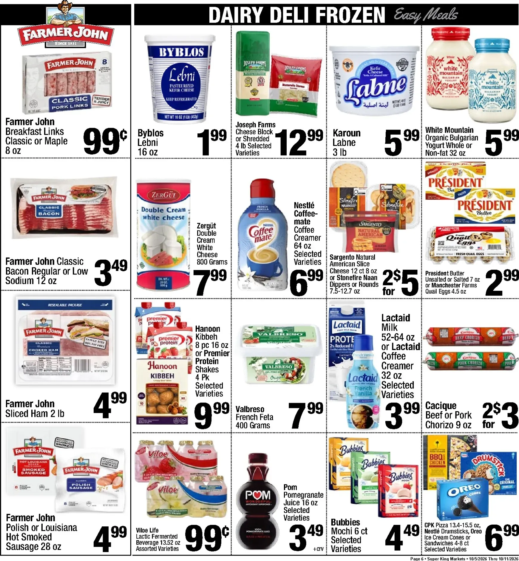 Weekly ad Current Super King leaflet valid from Monday 10/05/2026 to Sunday 10/11/2026 from October 5 to October 11 2026 - Page 7