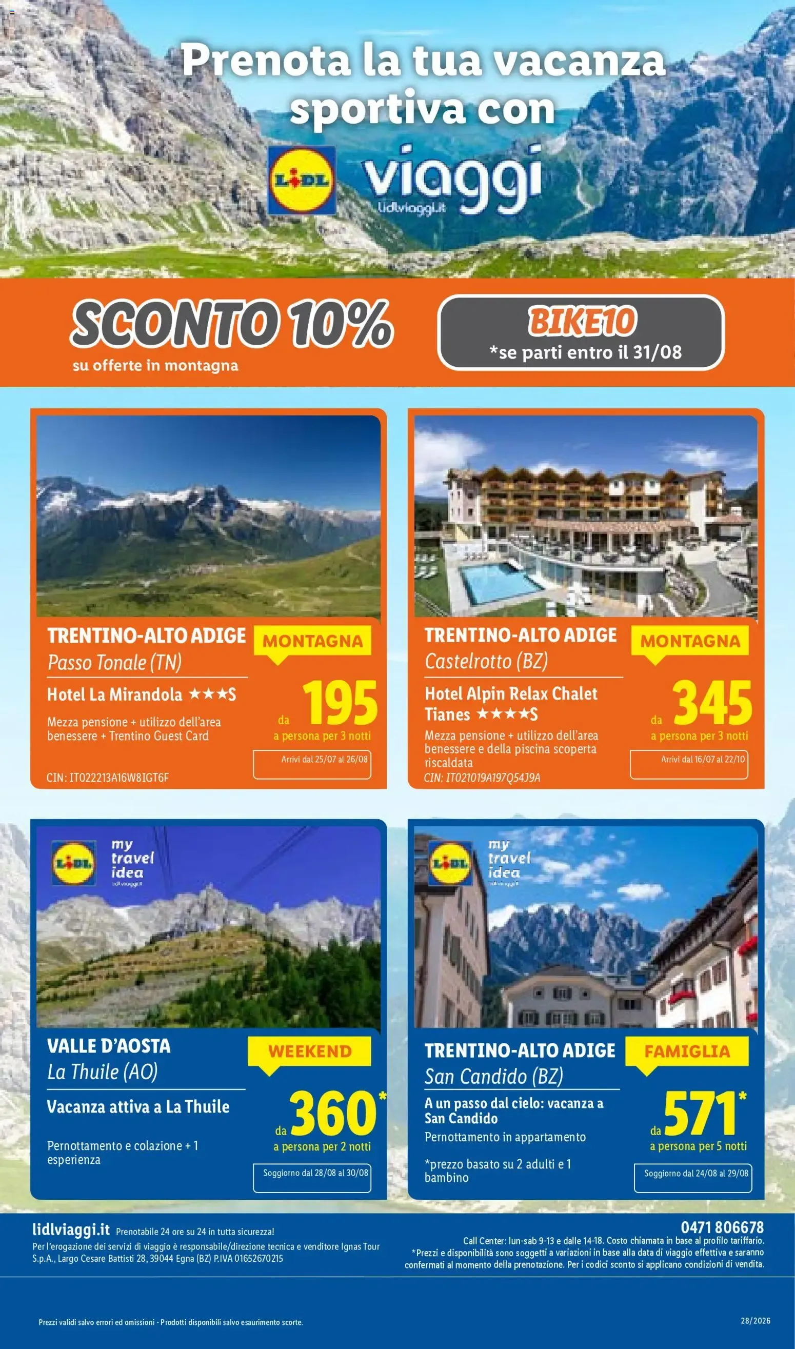 Lidl - L'estate del risparmio da 9 luglio a 15 luglio di 2026 - Pagina del volantino 50