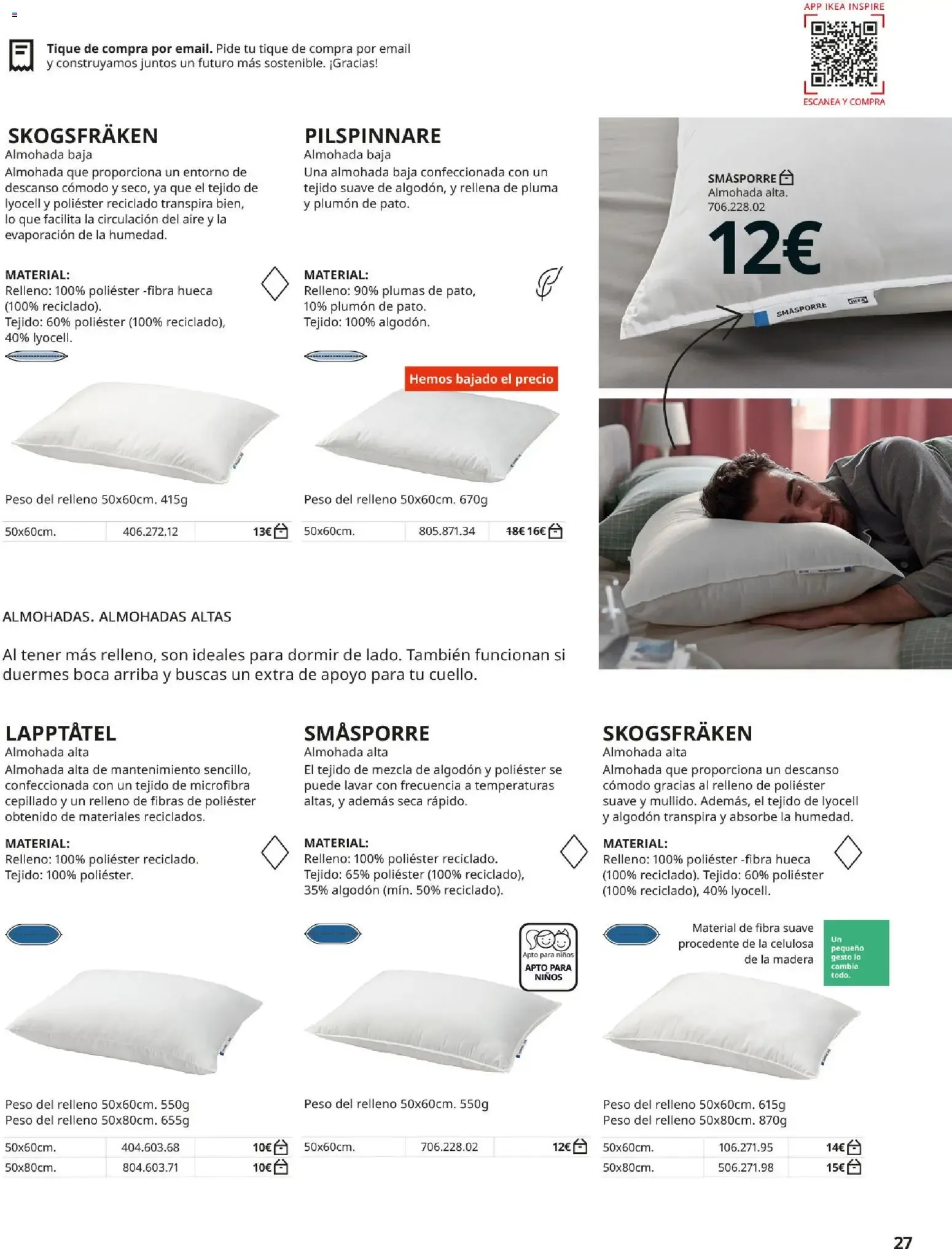 Catálogo de IKEA - Guía de Compra Ropa de cama 1 de septiembre al 31 de enero 2027 - Página 27