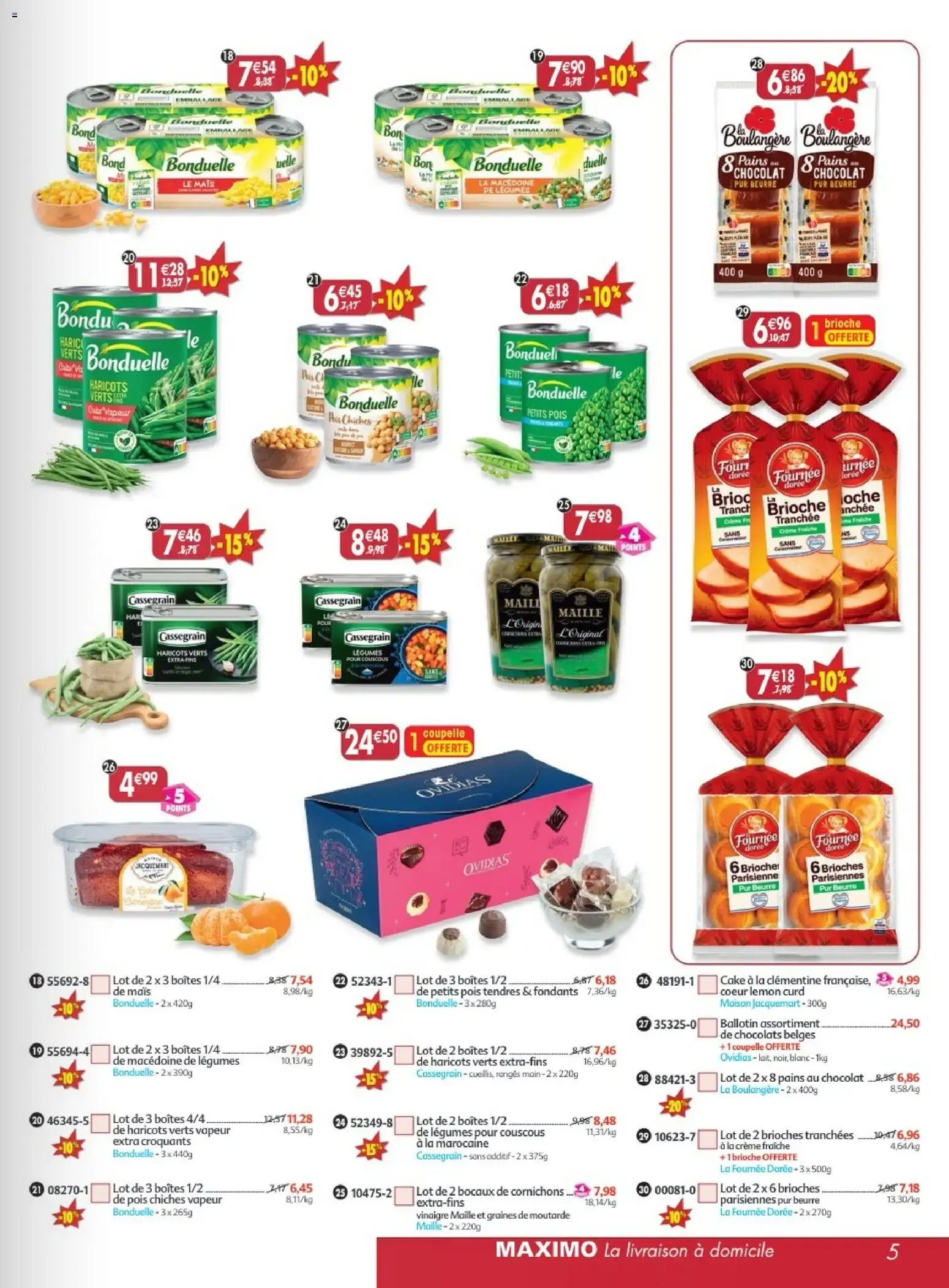 Maximo L'épicerie à domicile - Catalogue Juin 2026 du 22 mai au 18 juin 2026 - Catalogue page 5