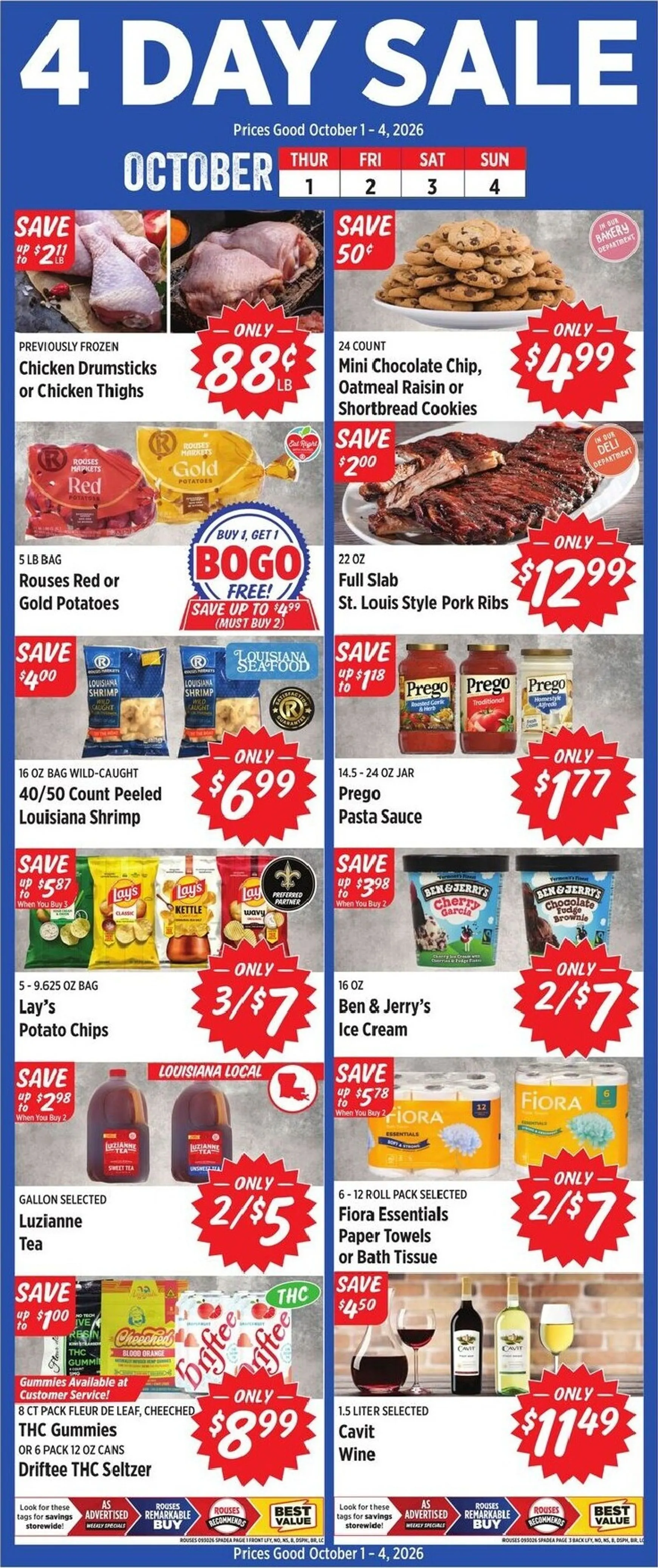 Weekly ad Rouses Markets Tailgating Headquarters from September 30 to October 7 2026 - Page 2