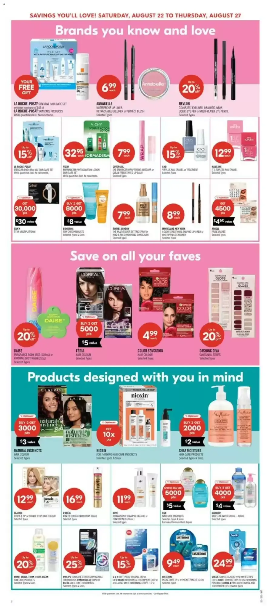 Shoppers Drug Mart flyer week 34 from August 21 to August 27 2026 - flyer page 16