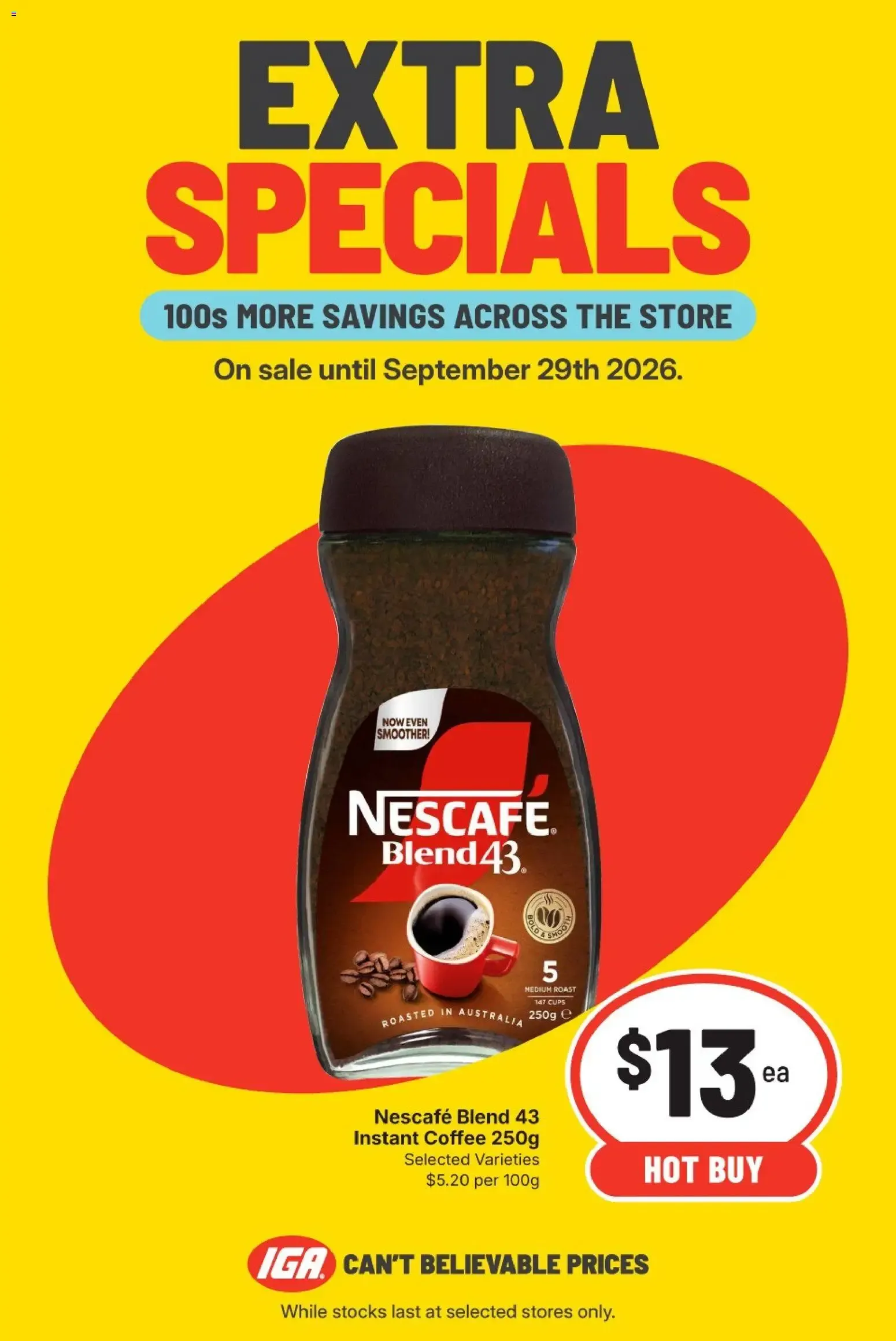 EXTRA SPECIALS