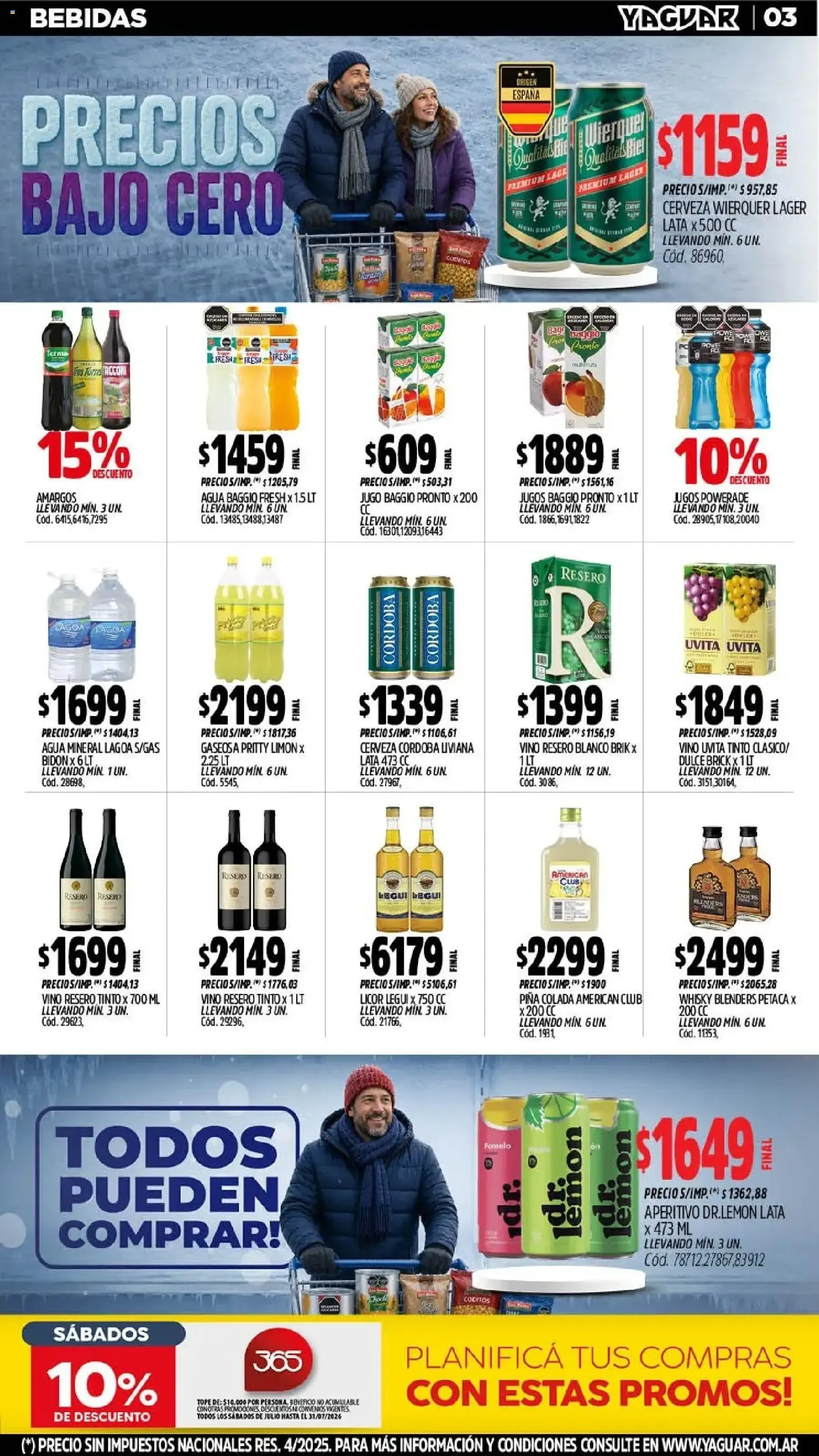 Ofertas de Yaguar - Oferta Semanal Córdoba del 20/07/2026 - 26/07/2026 20 de julio al 26 de julio 2026 - Página 3 del catálogo