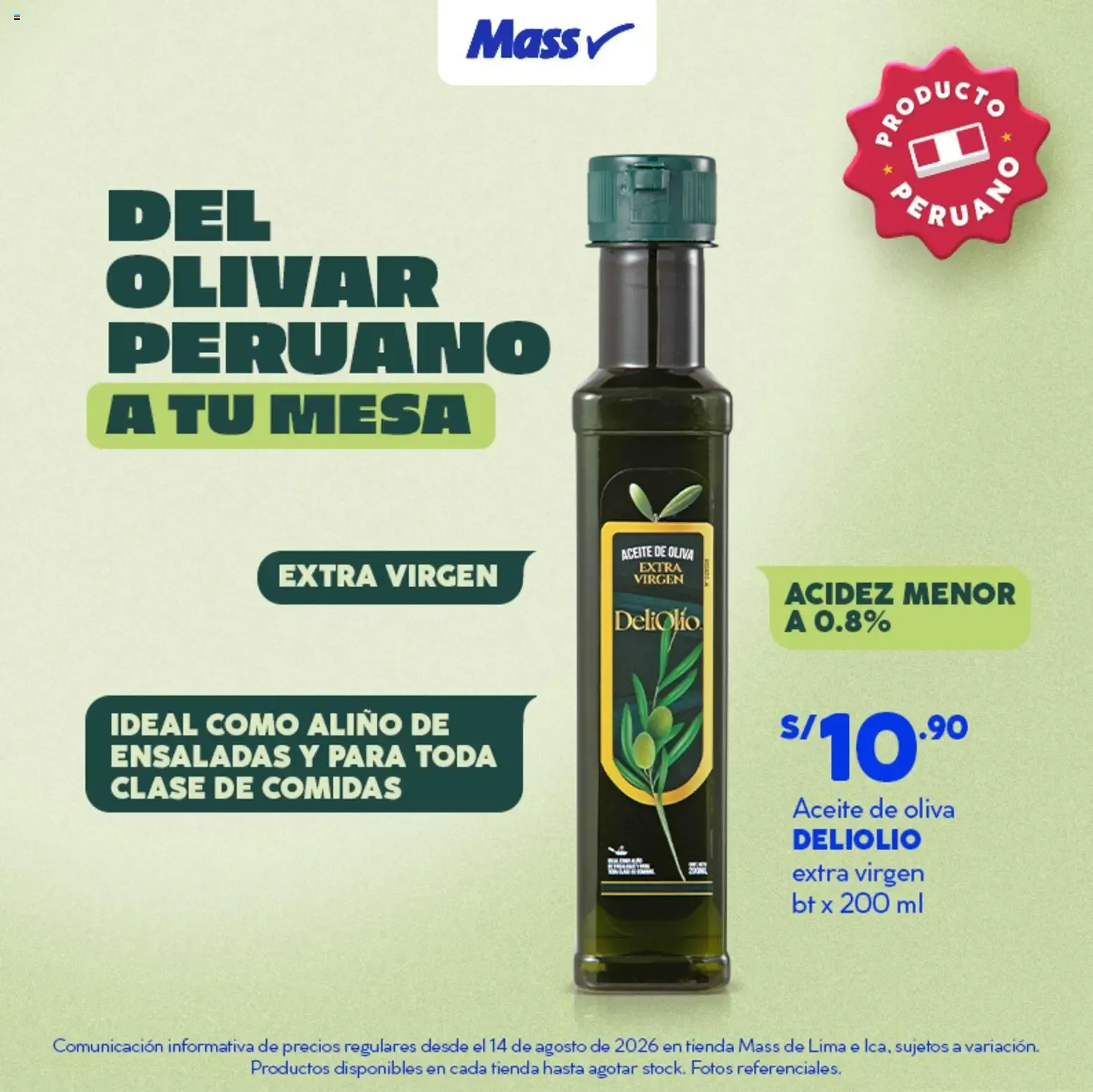 Catalogo de Catálogo Mass - Especial Pasión por el Perú online del 14/08/2026 14 de agosto al 6 de setiembre 2026 - Pag 3