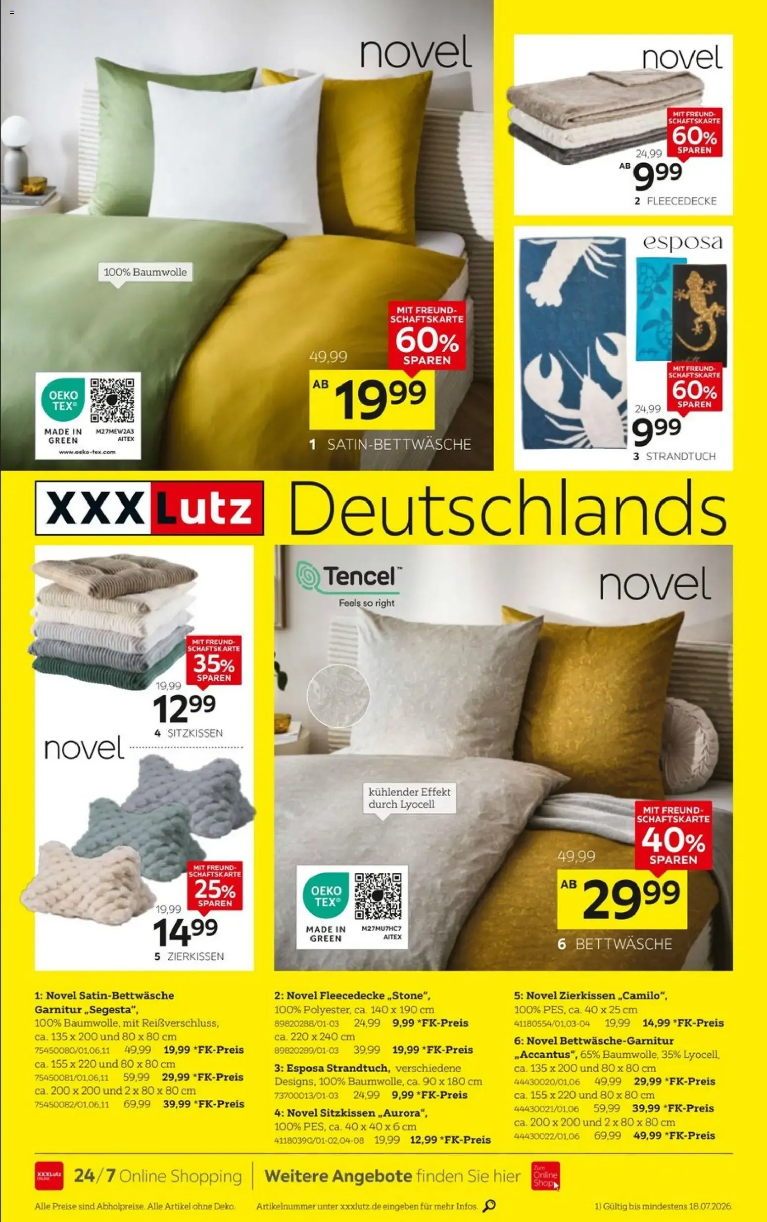 XXXLutz W ZUGABE MF AKTION! von 27. Juni bis 18. Juli 2026 - Prospekt seite 4