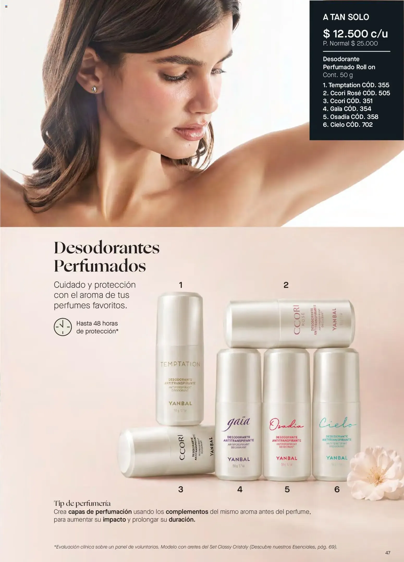 Catalogo de Yanbal - Colombia C11/2026: Sin arrugas, sin agujas Nuevo Genactive Sérum Filler Antiarrugas 10 de octubre al 6 de noviembre 2026 - Pag 47
