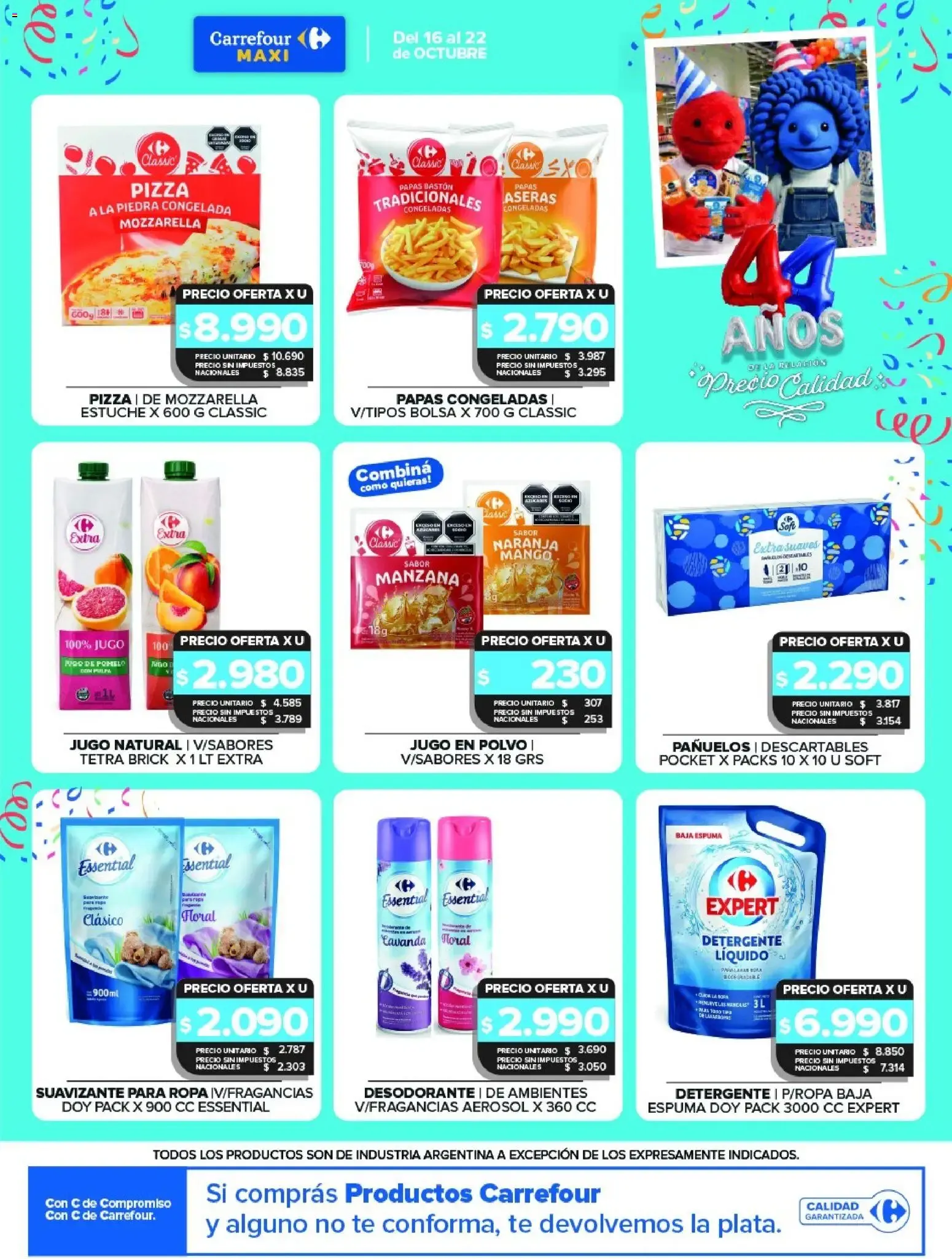 Ofertas de Carrefour Maxi catálogo del 16/10/2026 - 22/10/2026 16 de octubre al 22 de octubre 2026 - Página 4 del catálogo