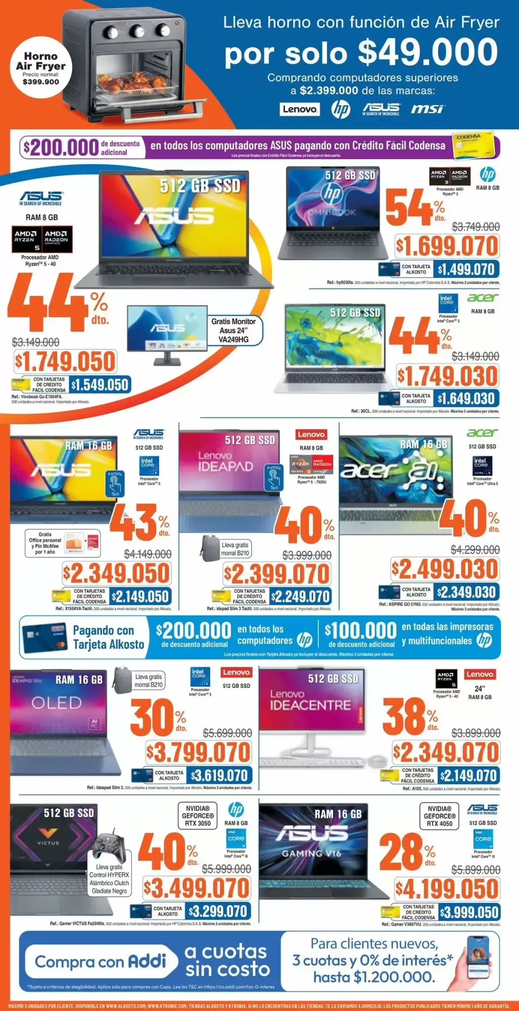 Catalogo de Última semana AGOSTO Aniversario ALKOSTO K-TRONIX 29 de agosto al 4 de septiembre 2023 - Pag 8