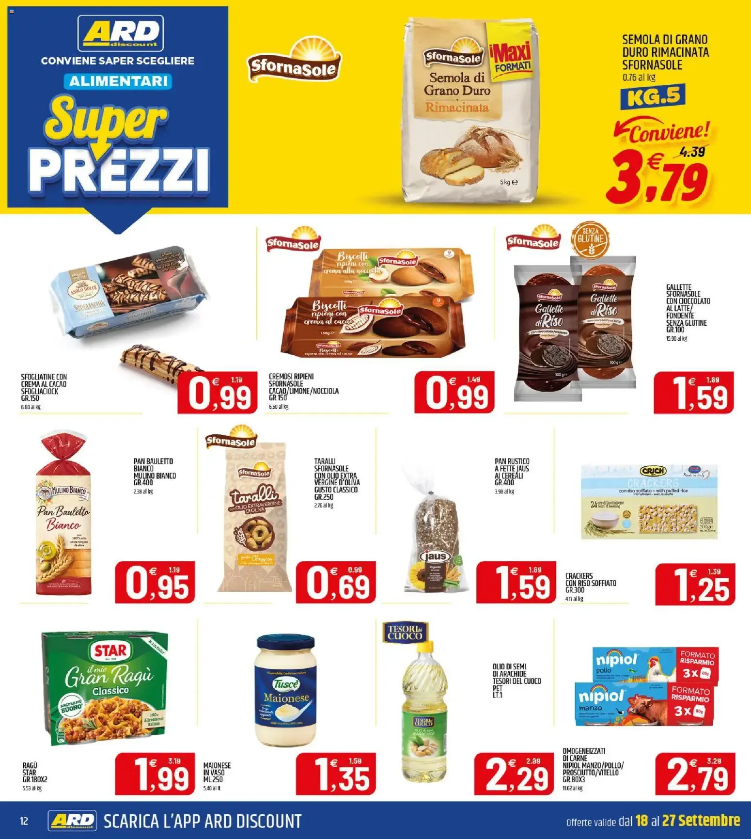 Nuovo ARD Discount volantino dal 18/09/2026 > offerte anteprima 🛍️ da 18 settembre a 27 settembre di 2026 - Pagina del volantino 12