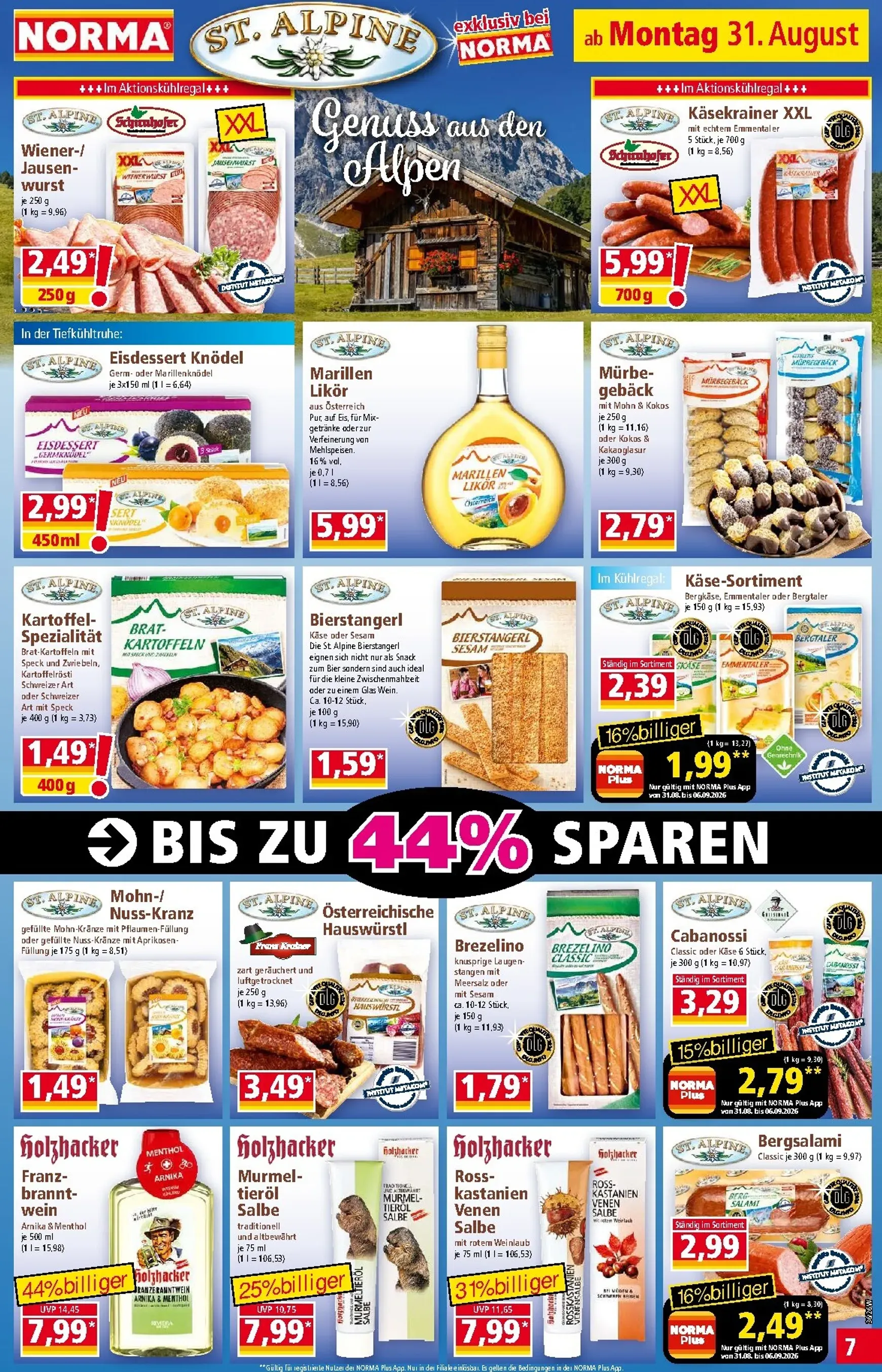 Norma - Mehr fürs Geld von 31. August bis 5. September 2026 - Prospekt seite 7