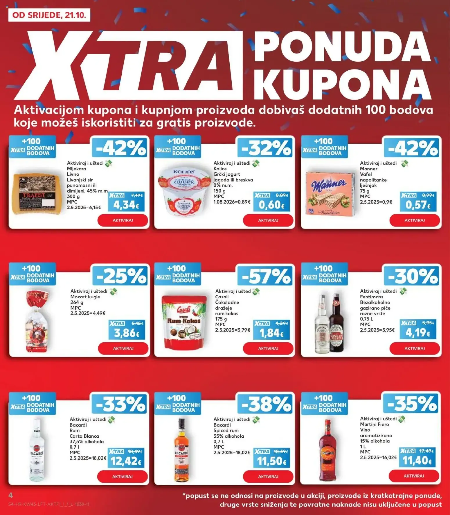 Katalog Kaufland Katalog novi od 21.10.2026 na listanje > letak digitalni od 21. listopada do 27. listopada 2026. - Pregled Stranica 4