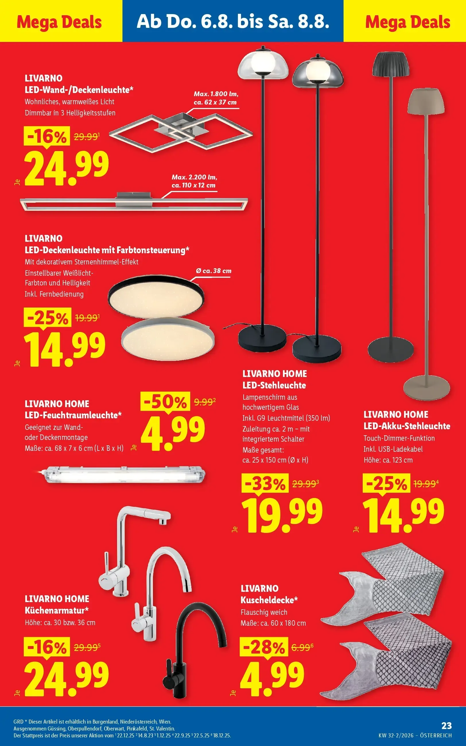 Lidl Plus Österreichs günstigste Preise von 6. August bis 8. August 2026 - Flugblätt seite 26
