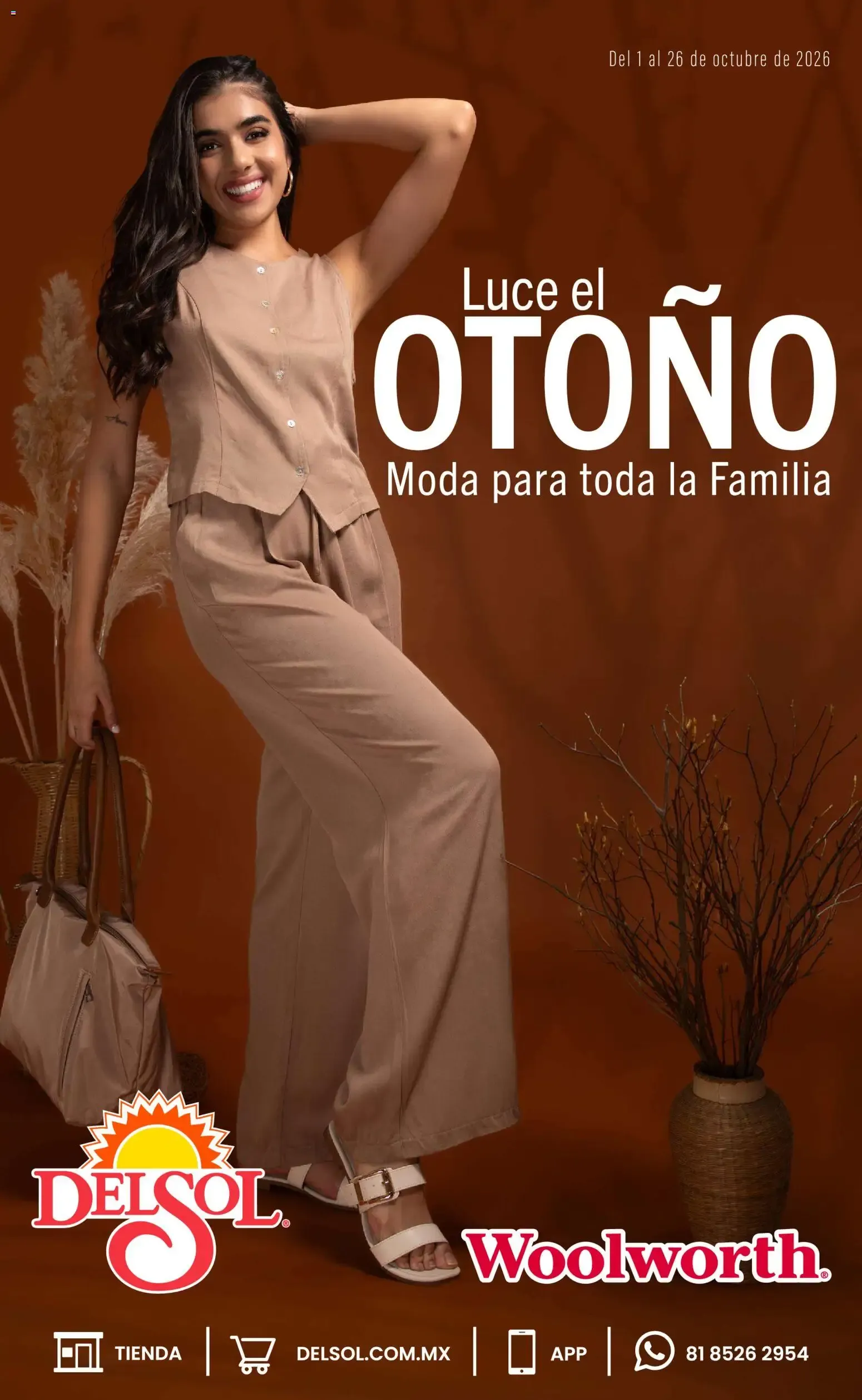 Catálogo de Del Sol y Woolworth catálogo Luce el Otoño en Tiendas (01/10/2026 - 26/10/2026) - catálogo en línea 1 de octubre al 26 de octubre 2026 - Pagina 1