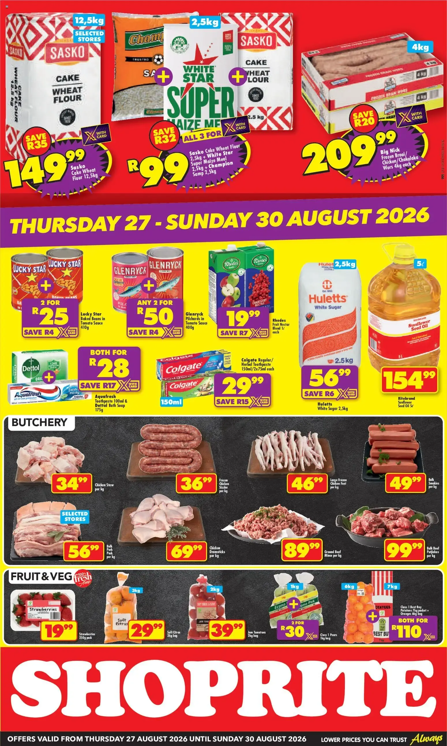 4 DAY LOW PRICE BONANZA from 27 August to 30 August 2026 - Catalogue Page 2