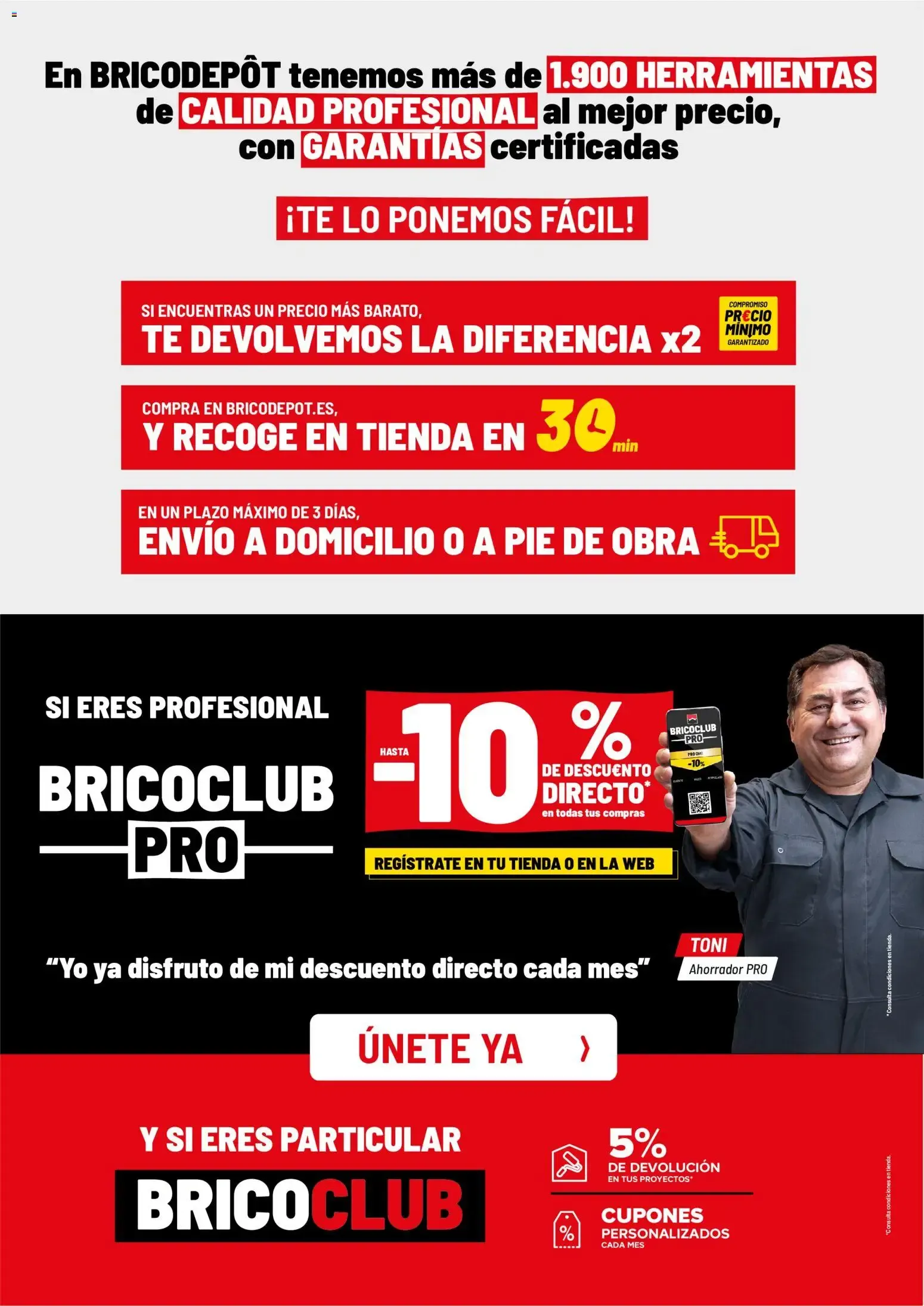 Catálogo de Brico Depôt Catalogo de Herramientas 07/10/2026 - 31/12/2027 7 de octubre al 31 de diciembre 2027 - Página 2