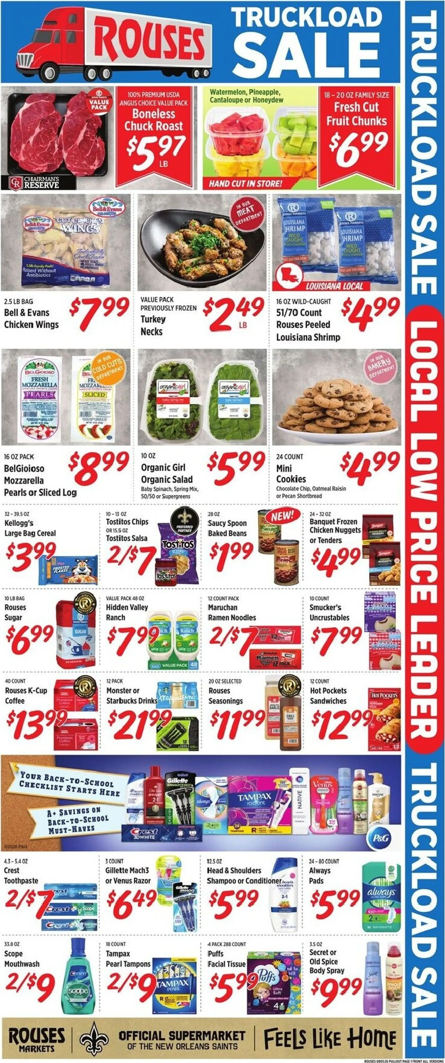 Weekly ad Rouses Truckload Sale from August 5 to August 12 2026 - Page 3