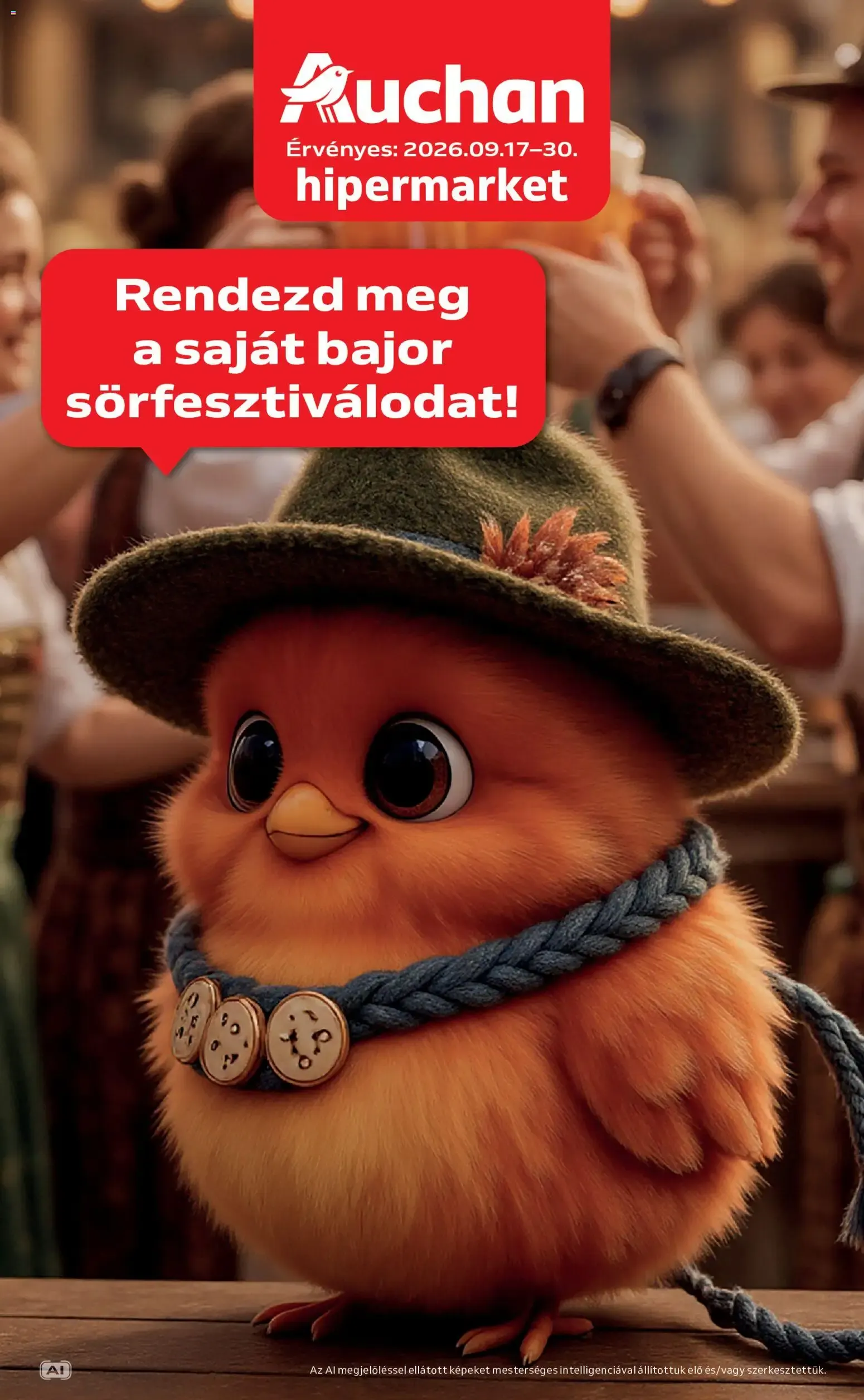 Katalógus Auchan Bajor sorfesztival ajánlatok - 2026.09.17. -tól/töl > akció, lapozható szórólap 🛍️ szeptember 17.-tól szeptember 30.-ig 2026. - Oldal 1