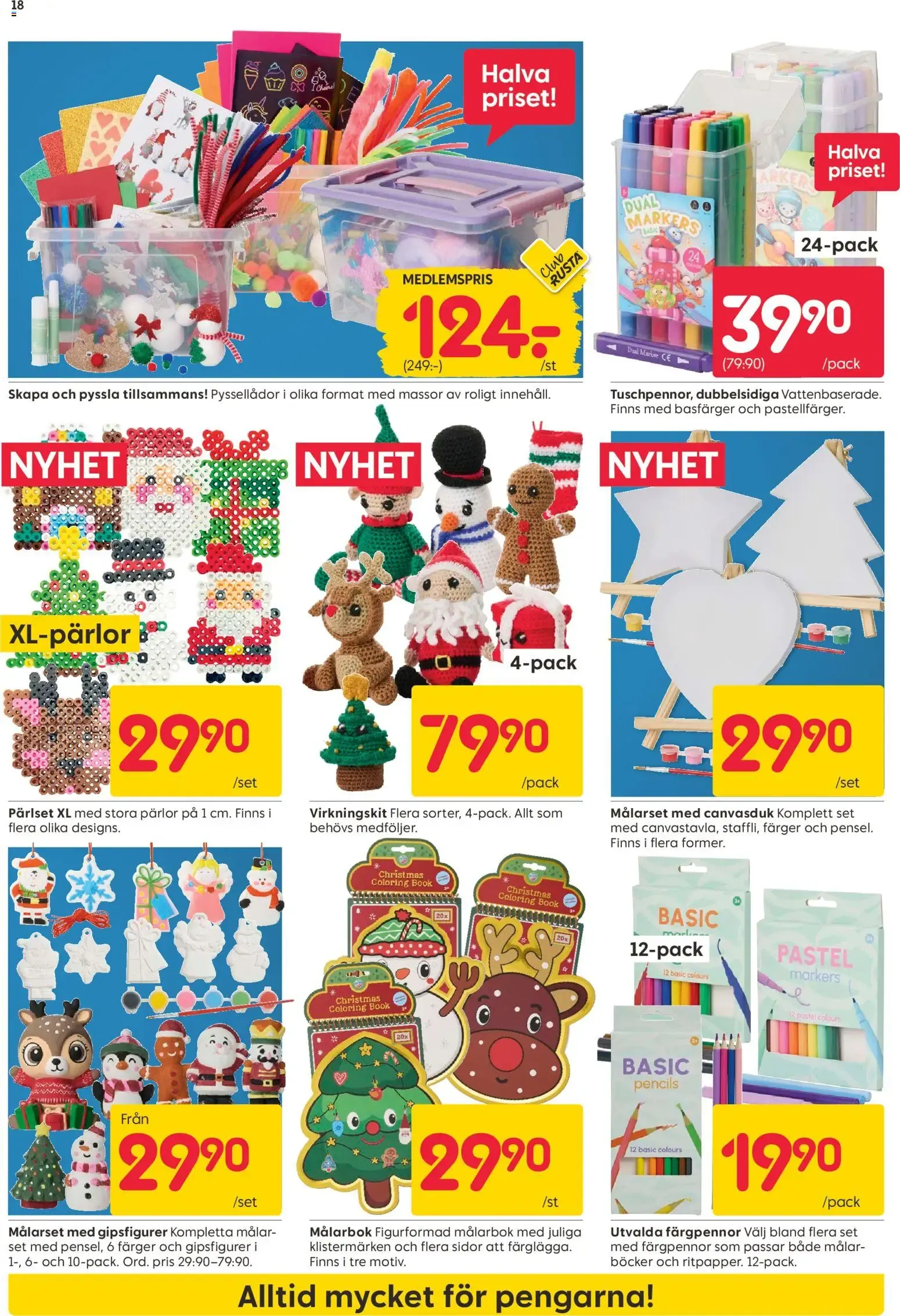 Rusta erbjudanden från 26/10/2026 - 01/11/2026 > Reklamblad nuvarande rabatter från 26 oktober till 1 november 2026 - Reklamblad sidor 18