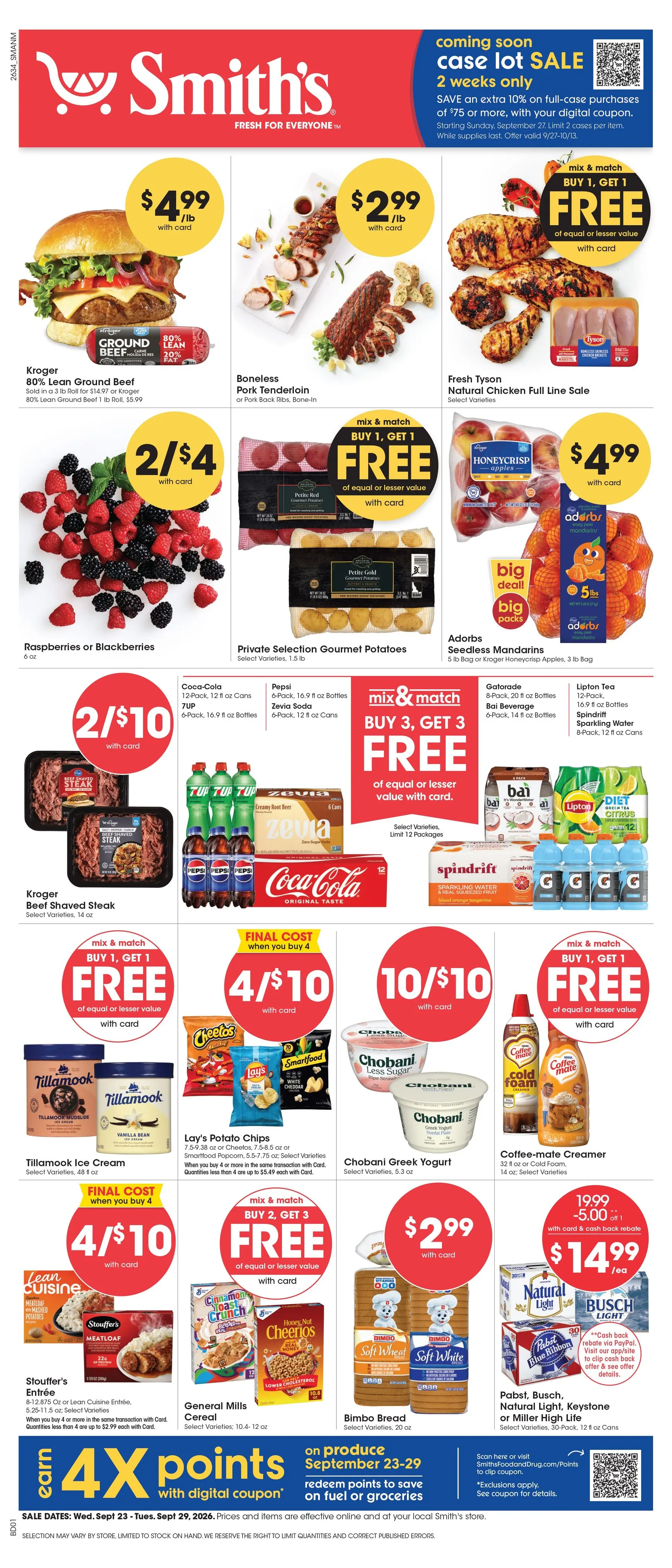 Future Smith's flyer valid from Wednesday 09/23/2026 to Tuesday 09/29/2026