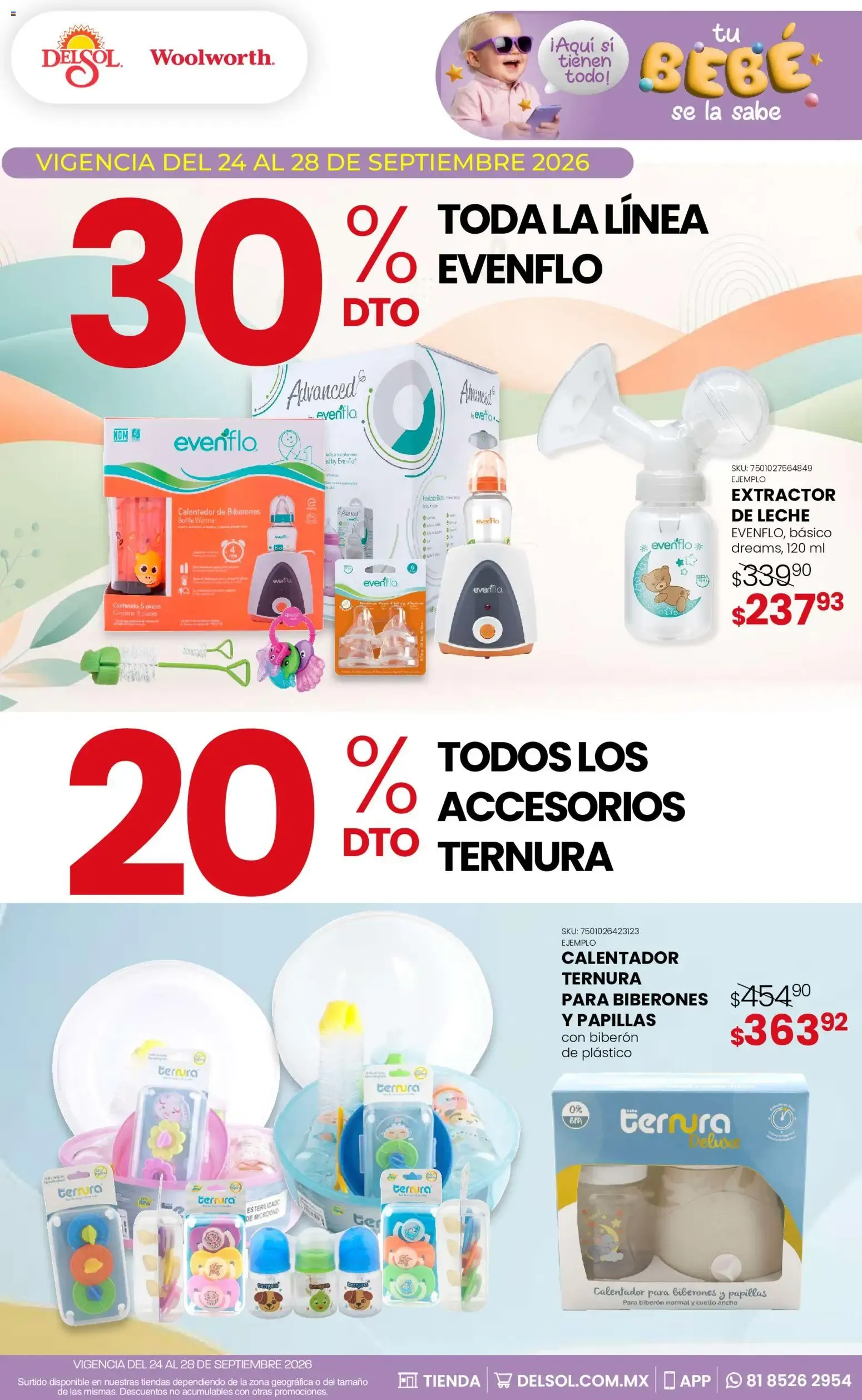 Catálogo de Tu Bebé se la Sabe 24 de septiembre al 28 de septiembre 2026 - Pagina 13