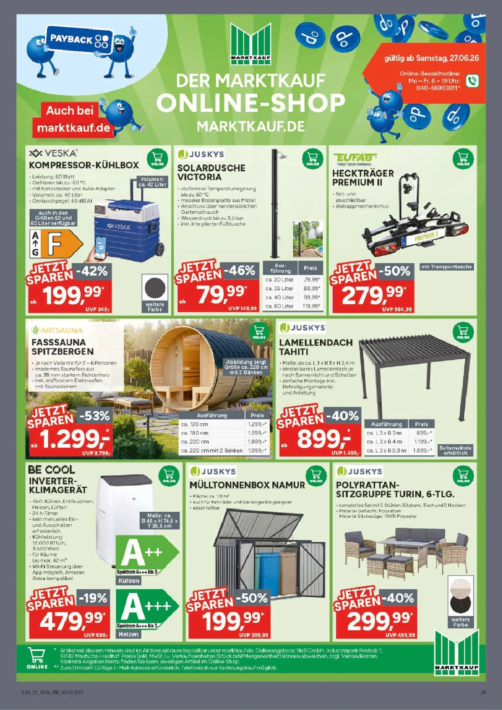 Marktkauf Prospekt nächste Woche – von Montag 29.06.2026 bis Samstag 04.07.2026 von 29. Juni bis 4. Juli 2026 - Prospekt seite 29