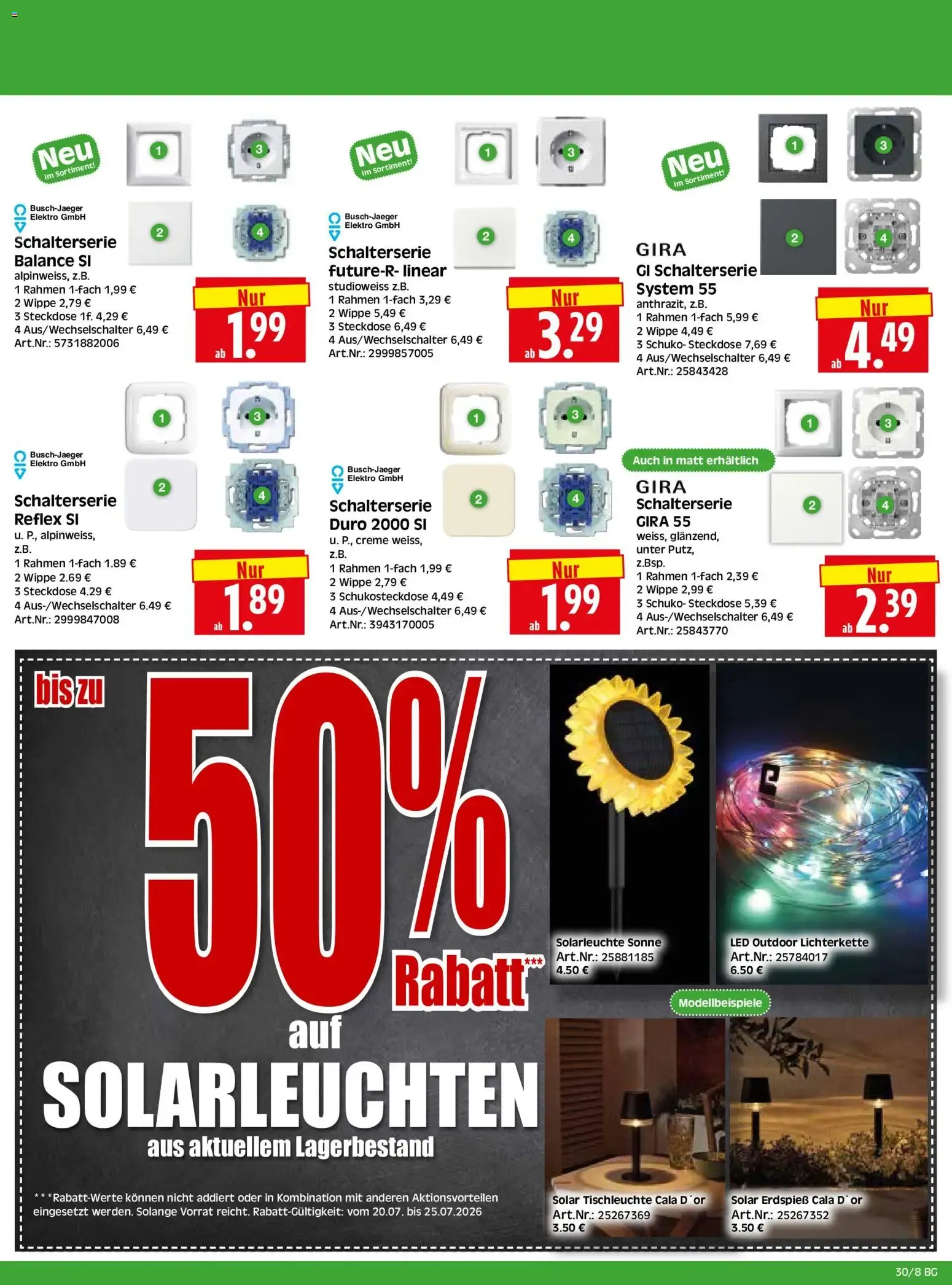 HERKULES Bau & Garten (ab 20.07.2026) zum Blättern von 20. Juli bis 25. Juli 2026 - Prospekt seite 8