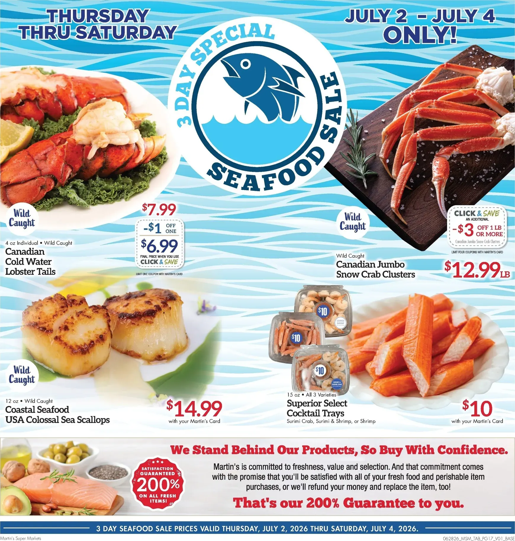 Weekly ad Current Martin's Super Markets leaflet valid from Sunday 06/28/2026 to Saturday 07/04/2026 from June 28 to July 4 2026 - Page 17