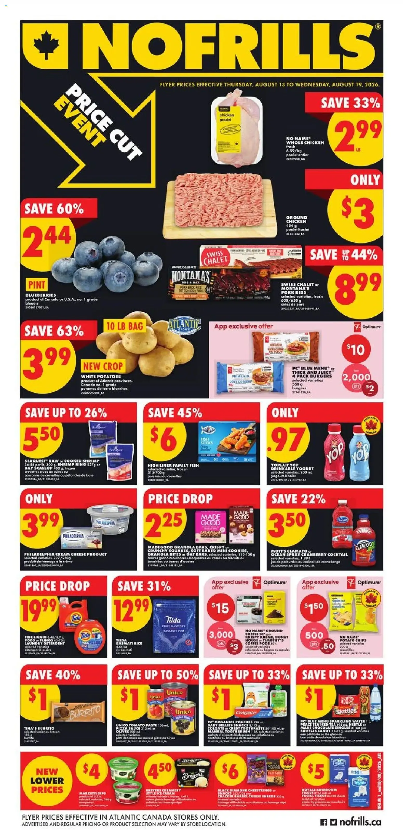 No Frills weekly flyer - NS from Aug 13, 2026 > weekly specials & deals from August 13 to August 19 2026 - flyer page 1