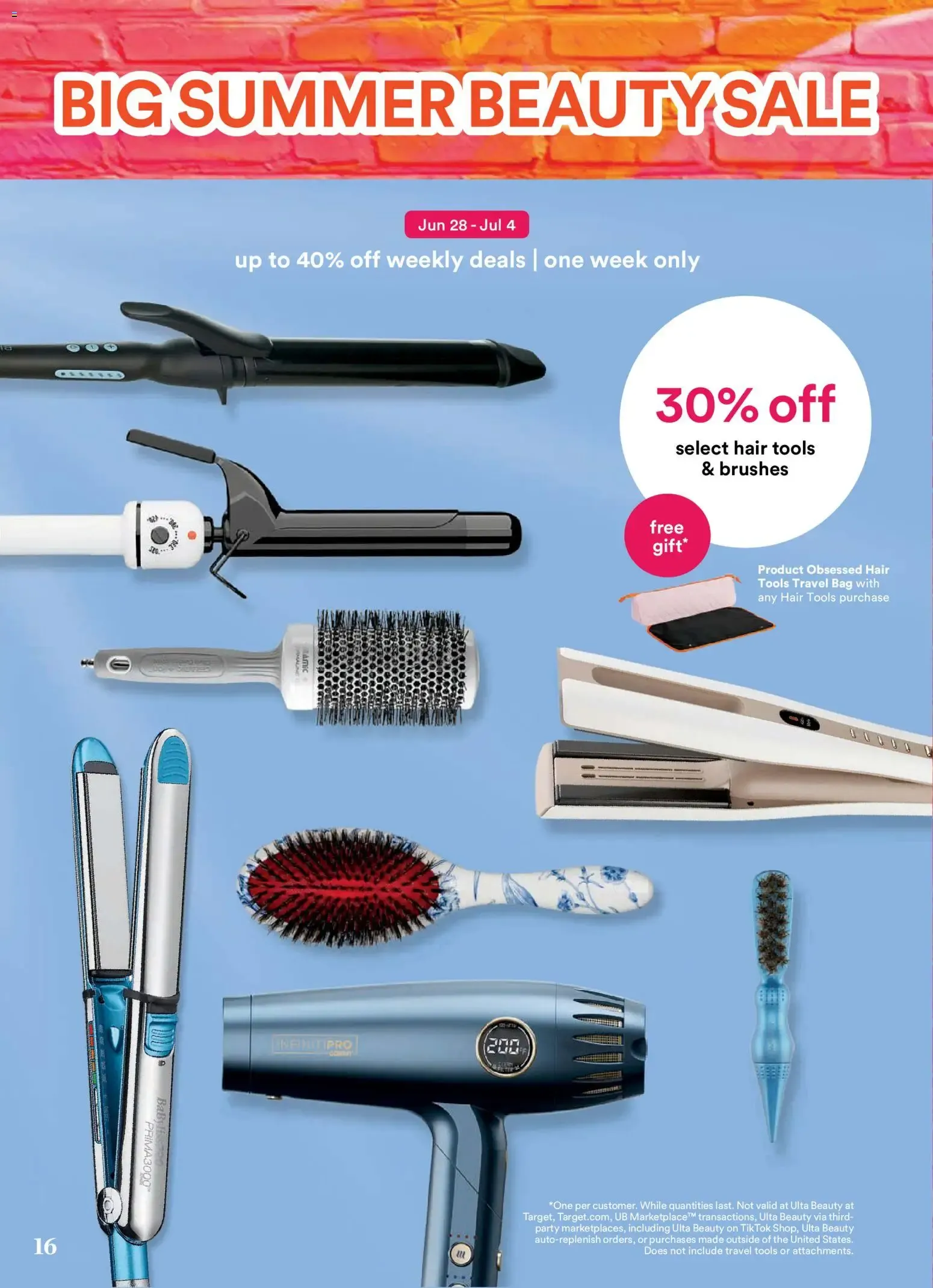 Weekly ad Ulta Beauty: Big Summer Beauty Sale from June 19 to July 11 2026 - Page 16