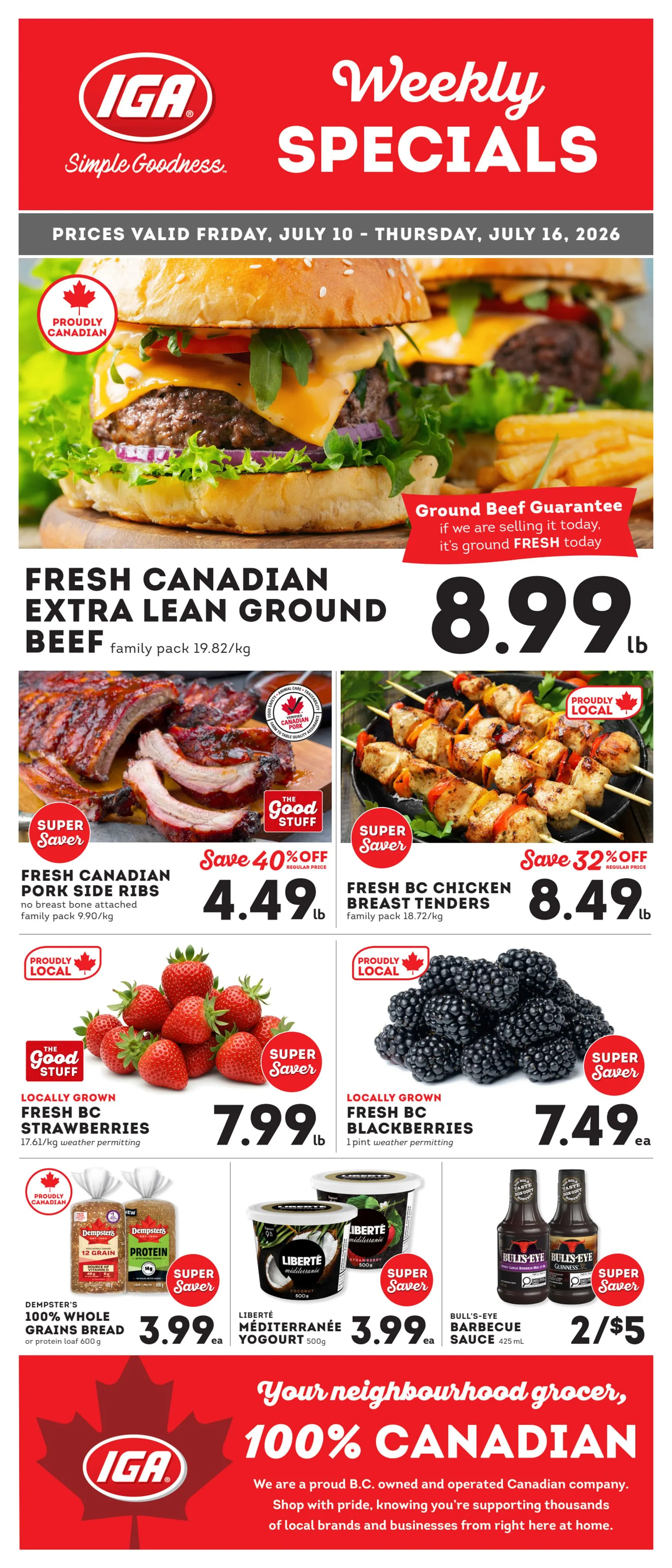 IGA Weekly SPECIALS