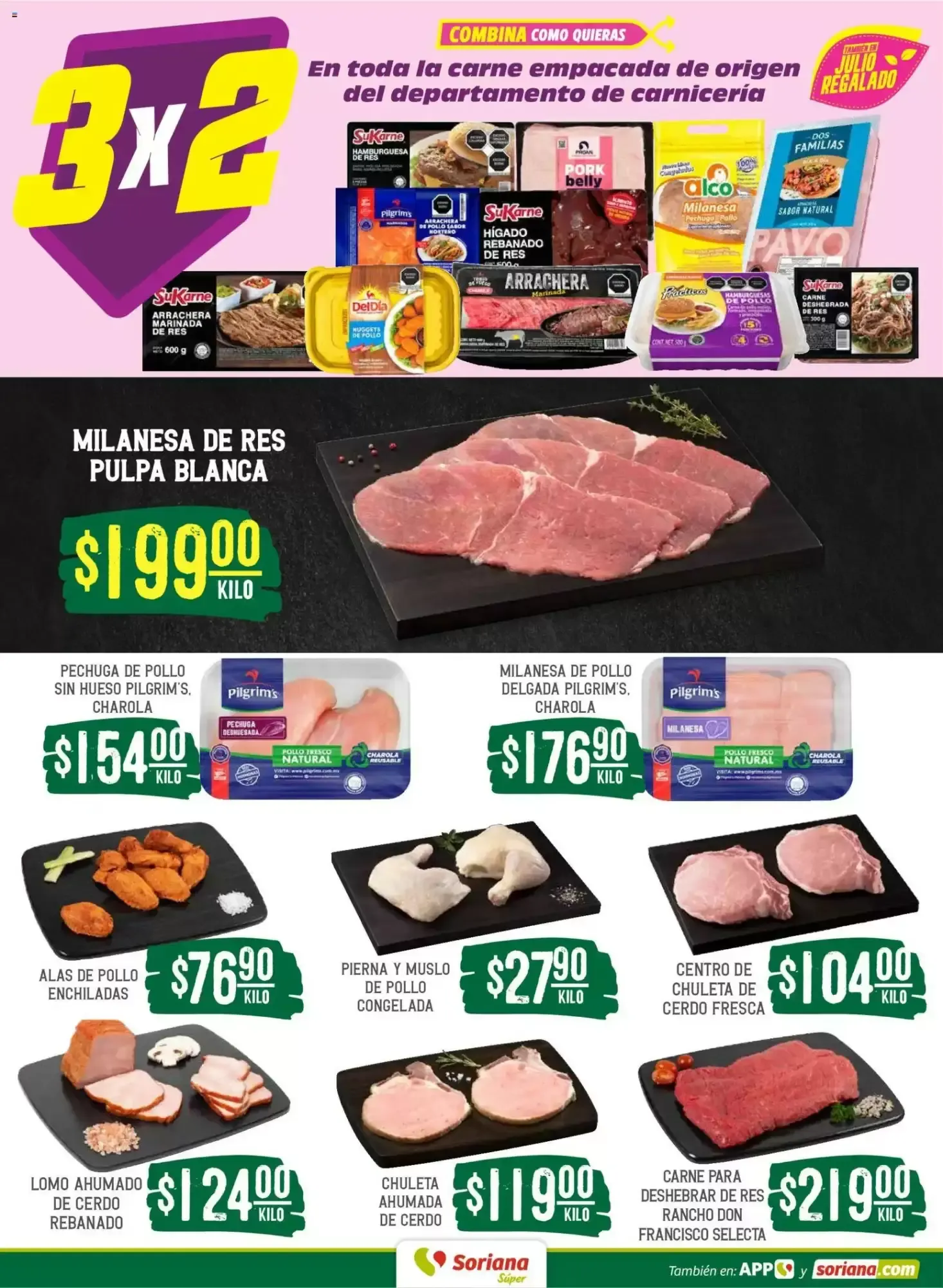 Catálogo de Soriana Súper: Julio Regalado - Martes y Miércoles del Campo 21 de julio al 23 de julio 2026 - Pagina 4