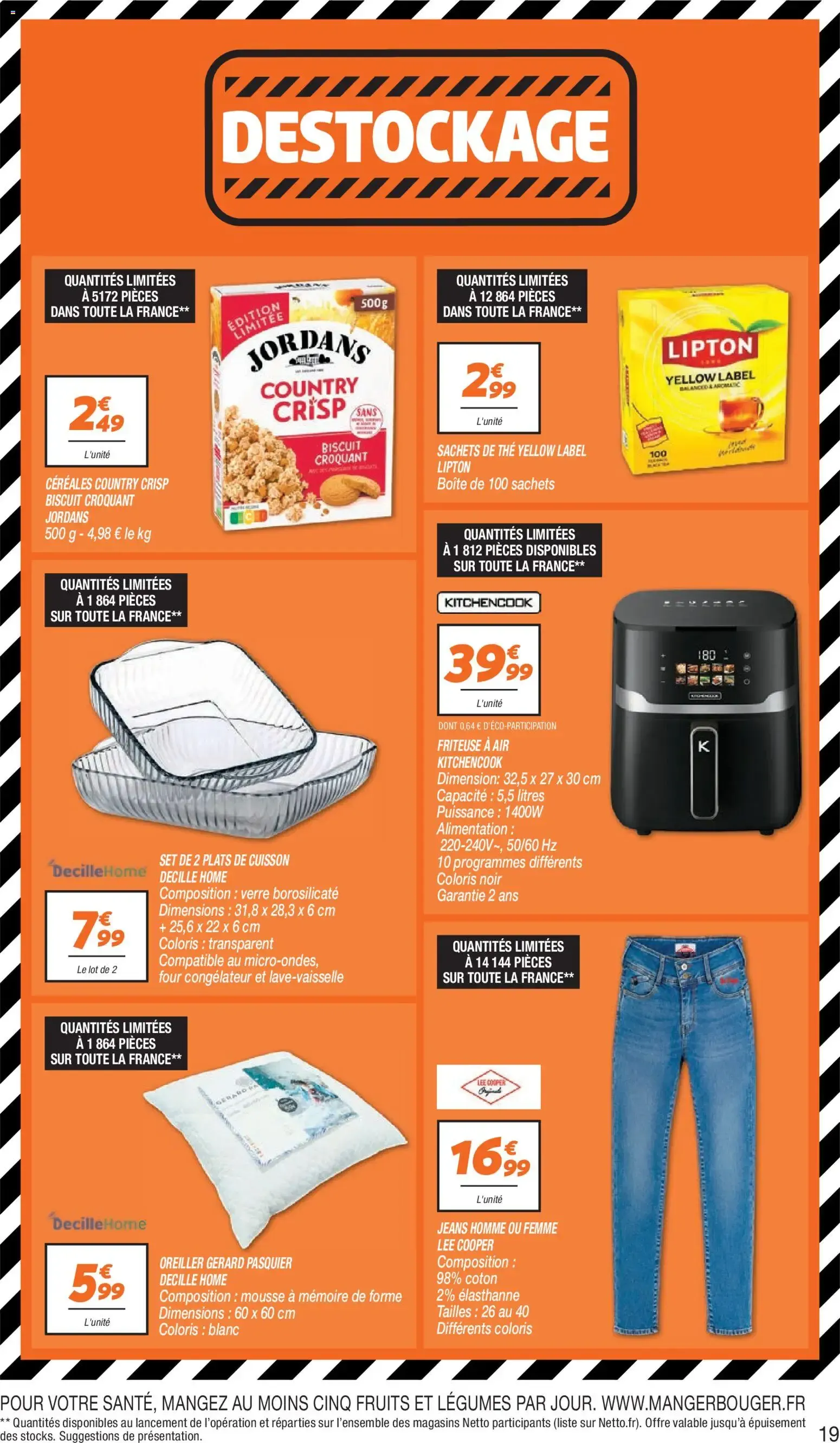 Netto rendez-vous prix bas à partir du 08/09/2026 - promo en ligne du 8 septembre au 14 septembre 2026 - Catalogue page 19