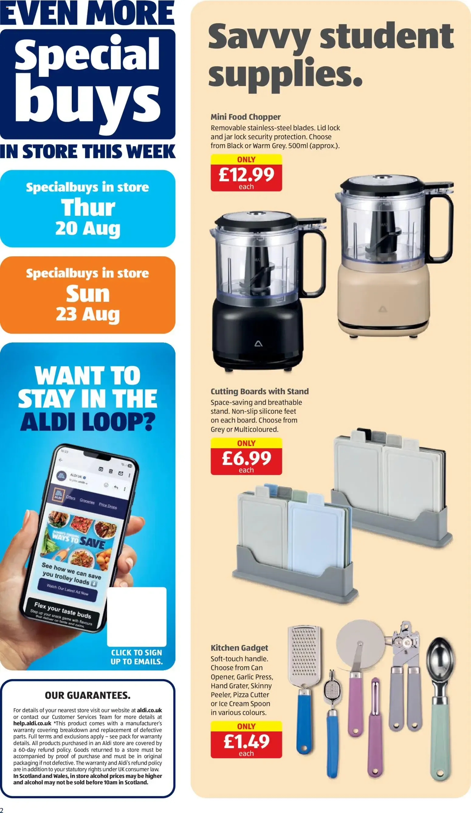 Aldi Specialbuys: Student Event from 13 August to 23 August 2026 - Catalogue Page 2