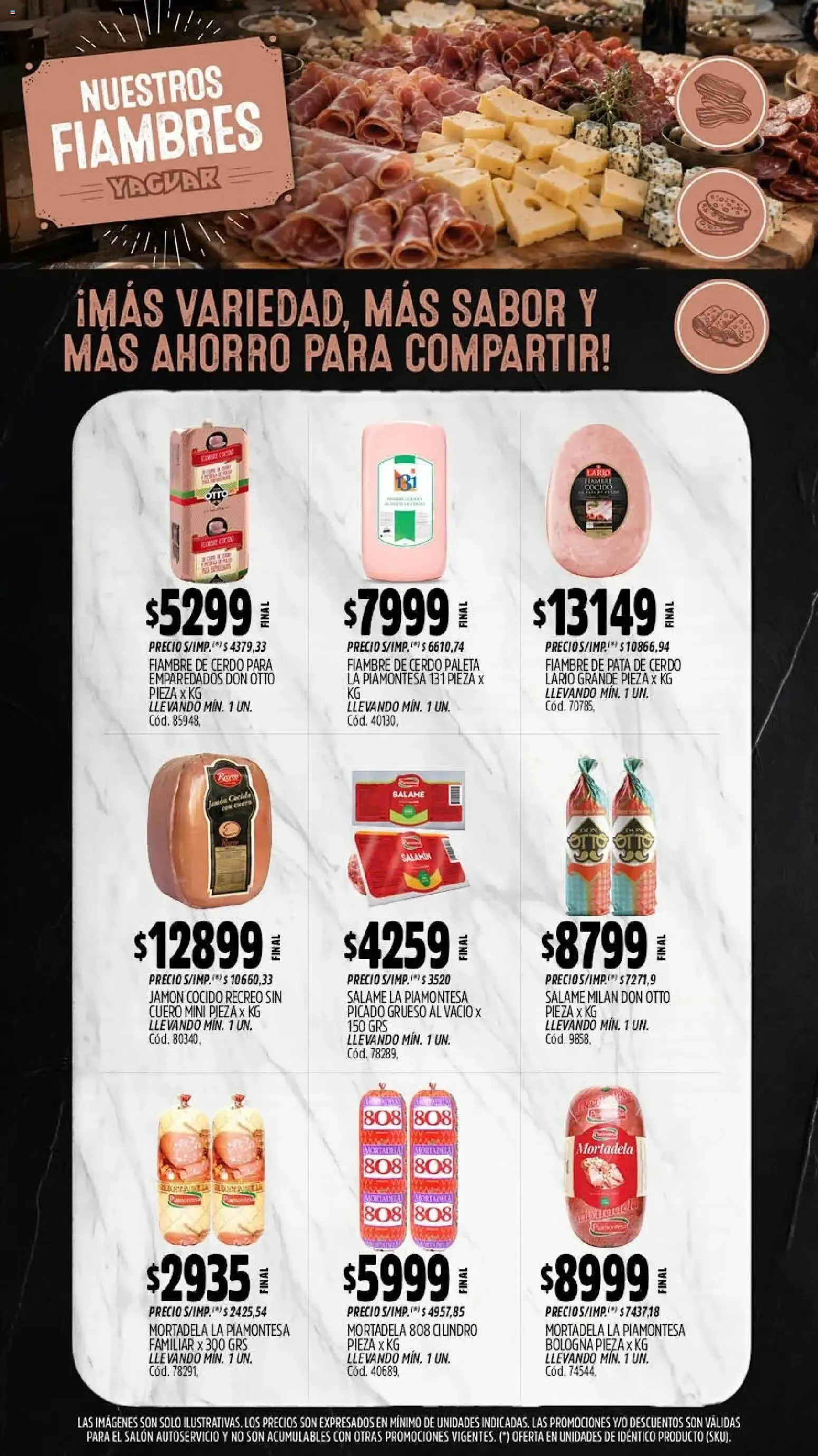 Ofertas de Mayorista Yaguar - El Cumple del Año 38 - Oferta Semanal Salta 5 de octubre al 11 de octubre 2026 - Página 7 del catálogo