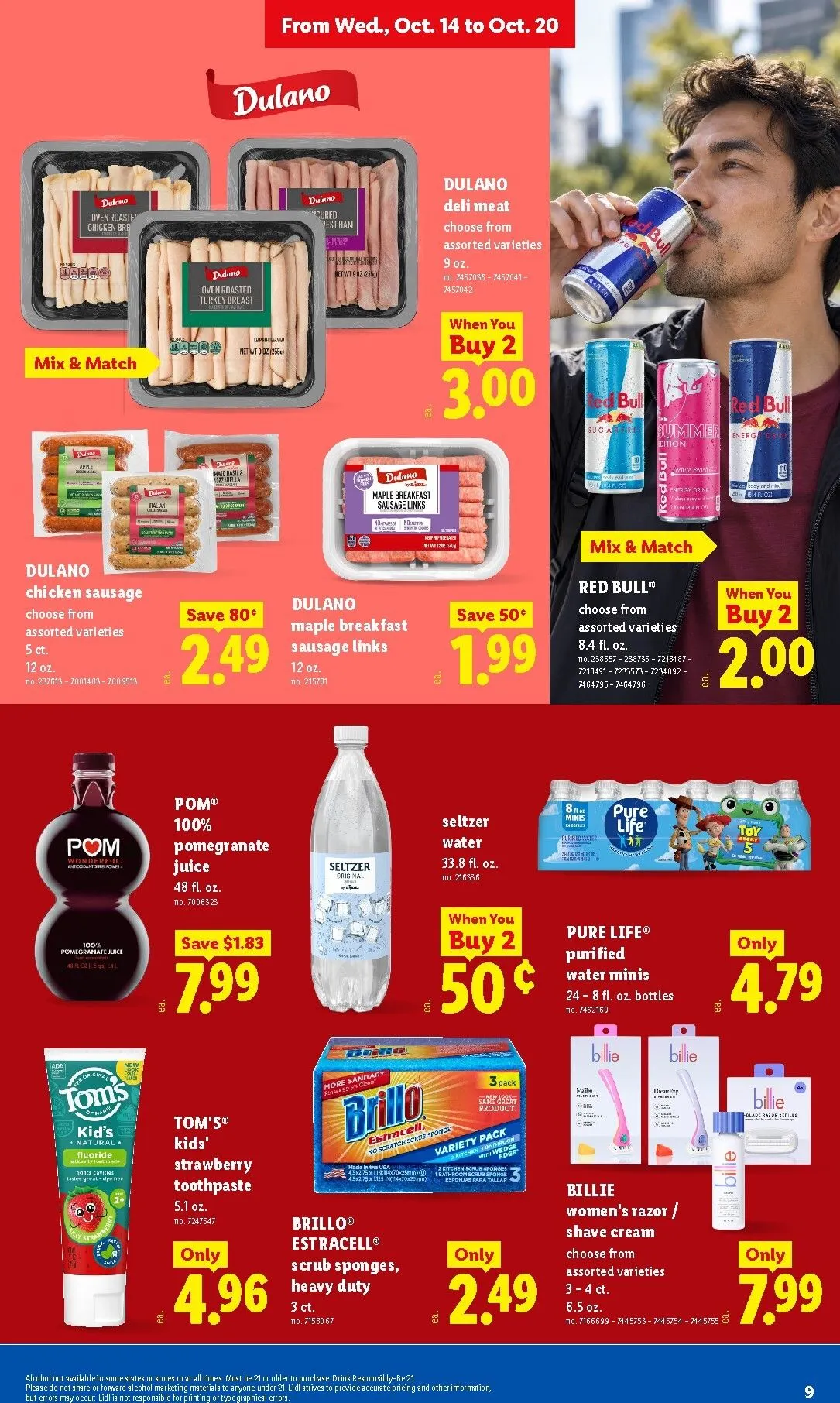 Weekly ad Current Lidl leaflet valid from Wednesday 10/14/2026 to Tuesday 10/20/2026 from October 14 to October 20 2026 - Page 9
