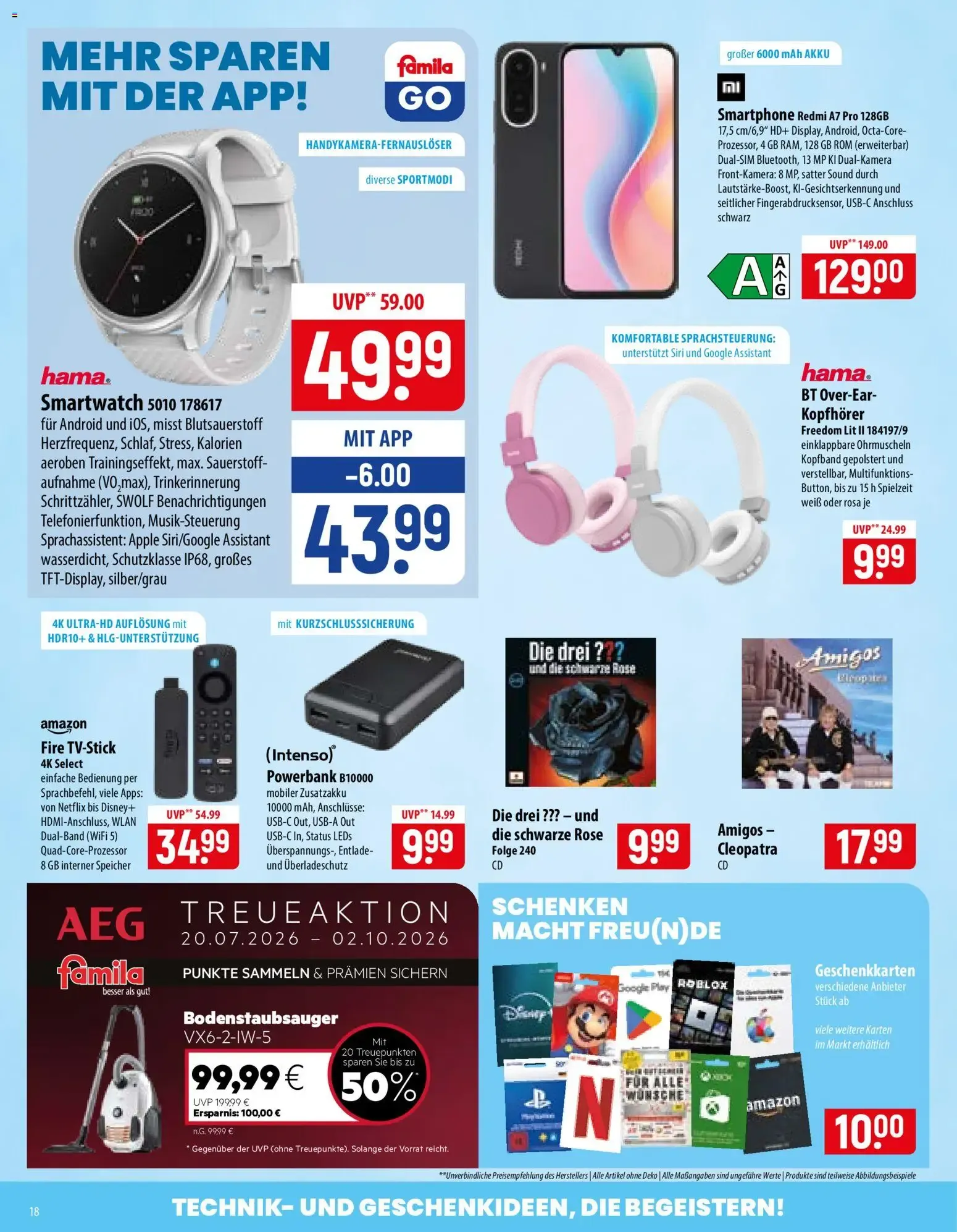Famila besser als gut! von 27. Juli bis 1. August 2026 - Prospekt seite 18