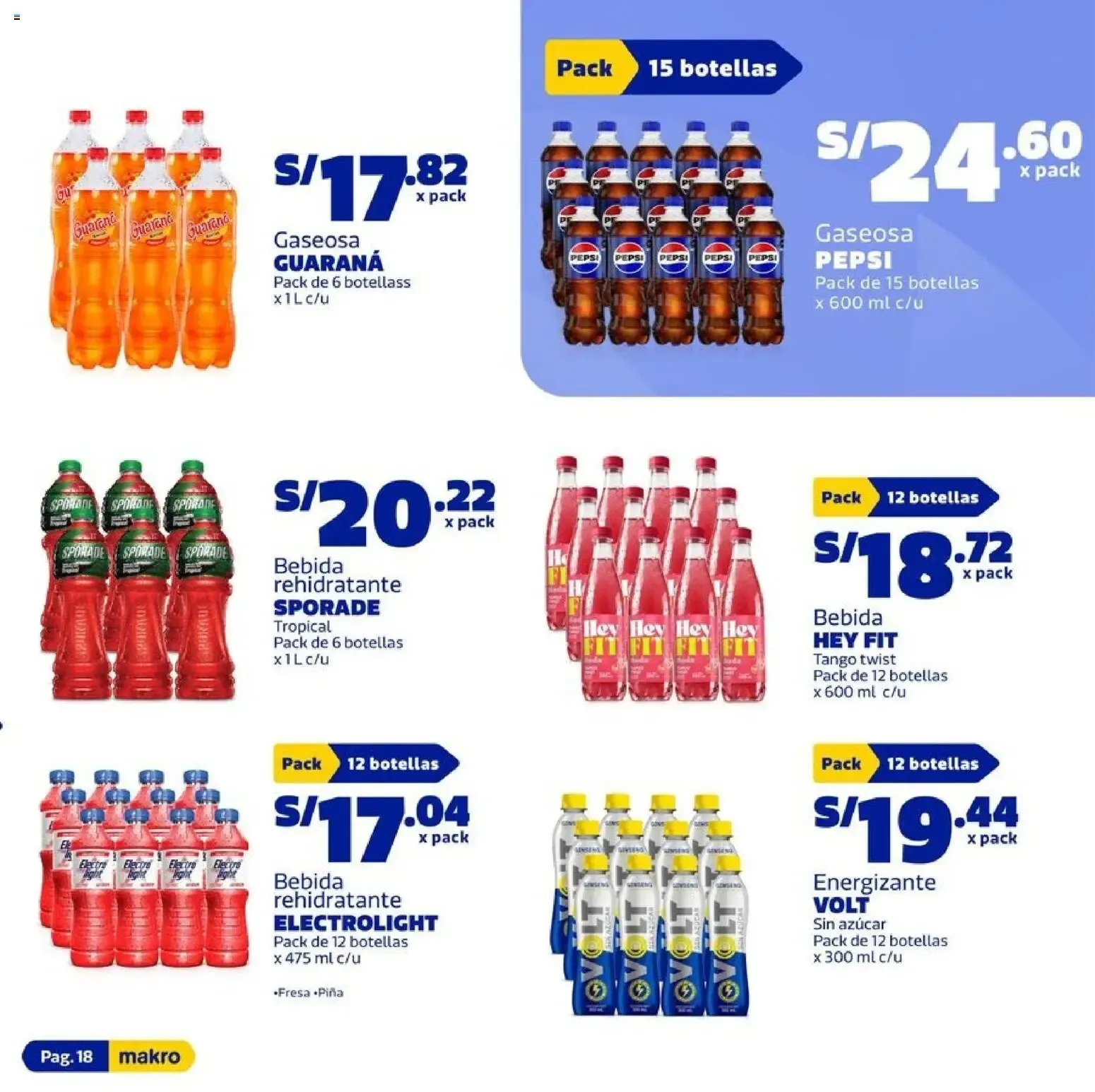 Catalogo de Makro AHORRO El aliado para tu negocio 24 de setiembre al 7 de octubre 2026 - Pag 18