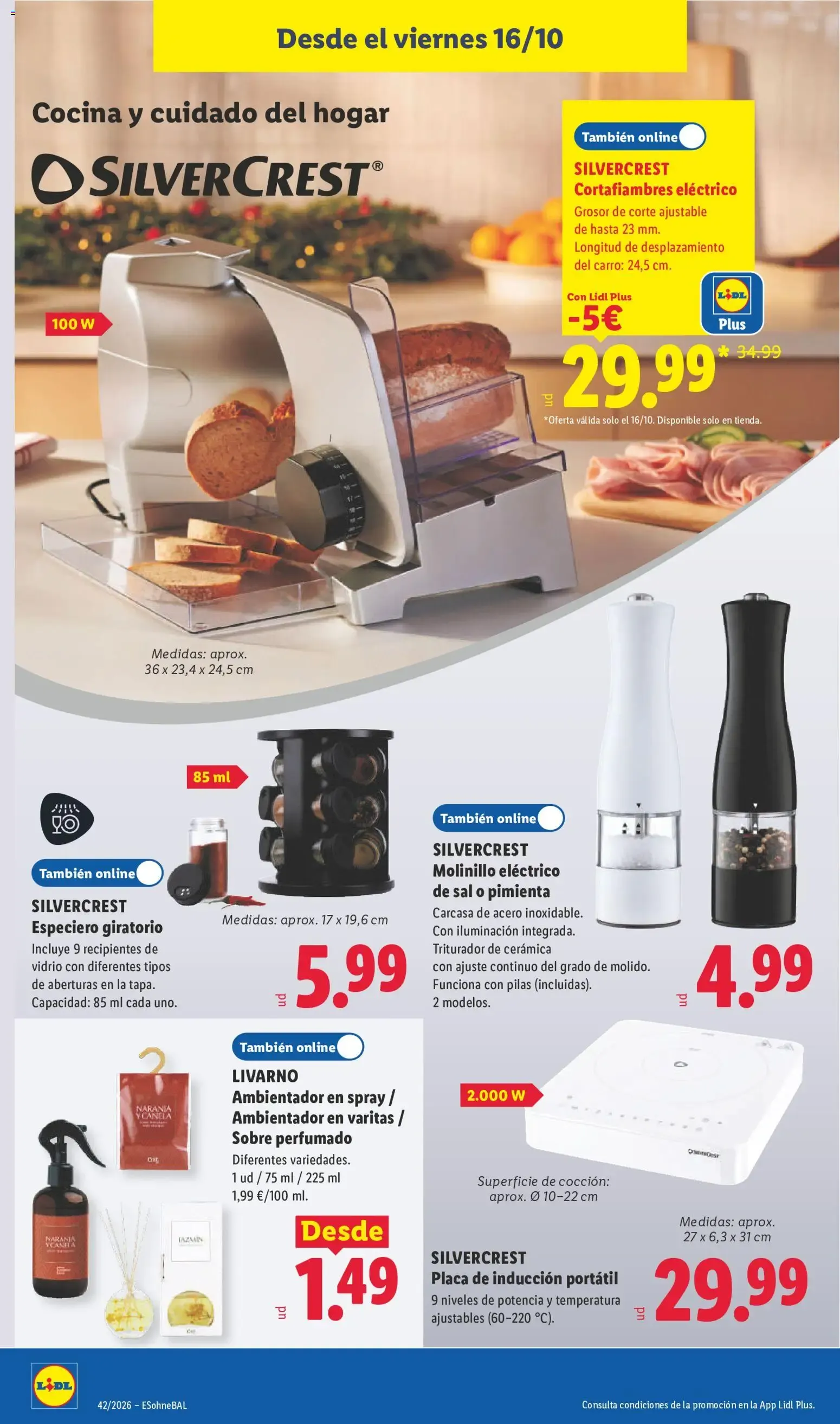 Catálogo de Lidl folleto de bazar del 12/10/2026 | Ofertas 12 de octubre al 18 de octubre 2026 - Página 28
