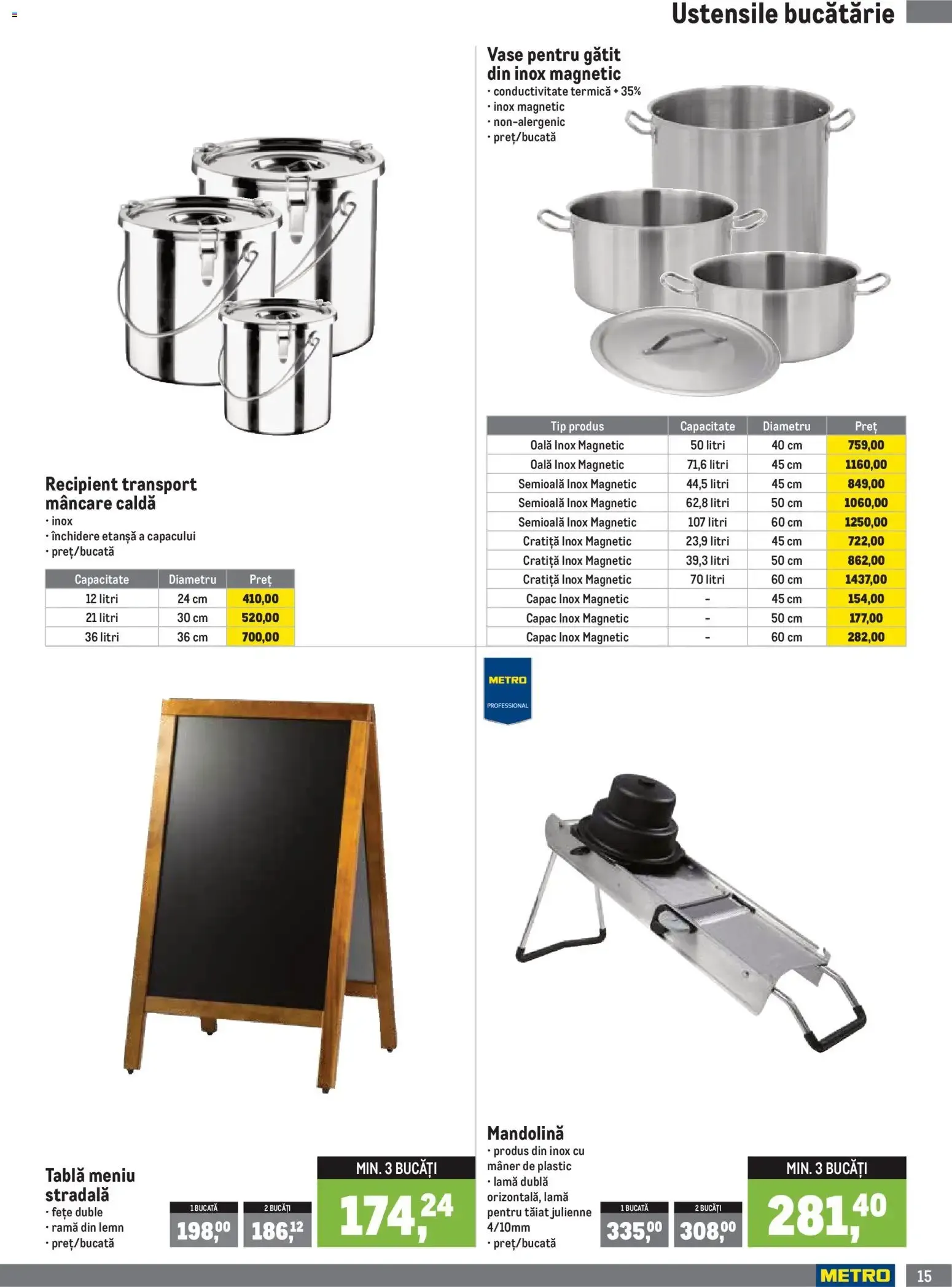 Catalog Metro Catalog Soluții Nealimentare pentru HoReCa - Oferta 01.10.2026 - 04.01.2027 de la 1 octombrie până la 4 ianuarie 2027 - Revista Pagina 15