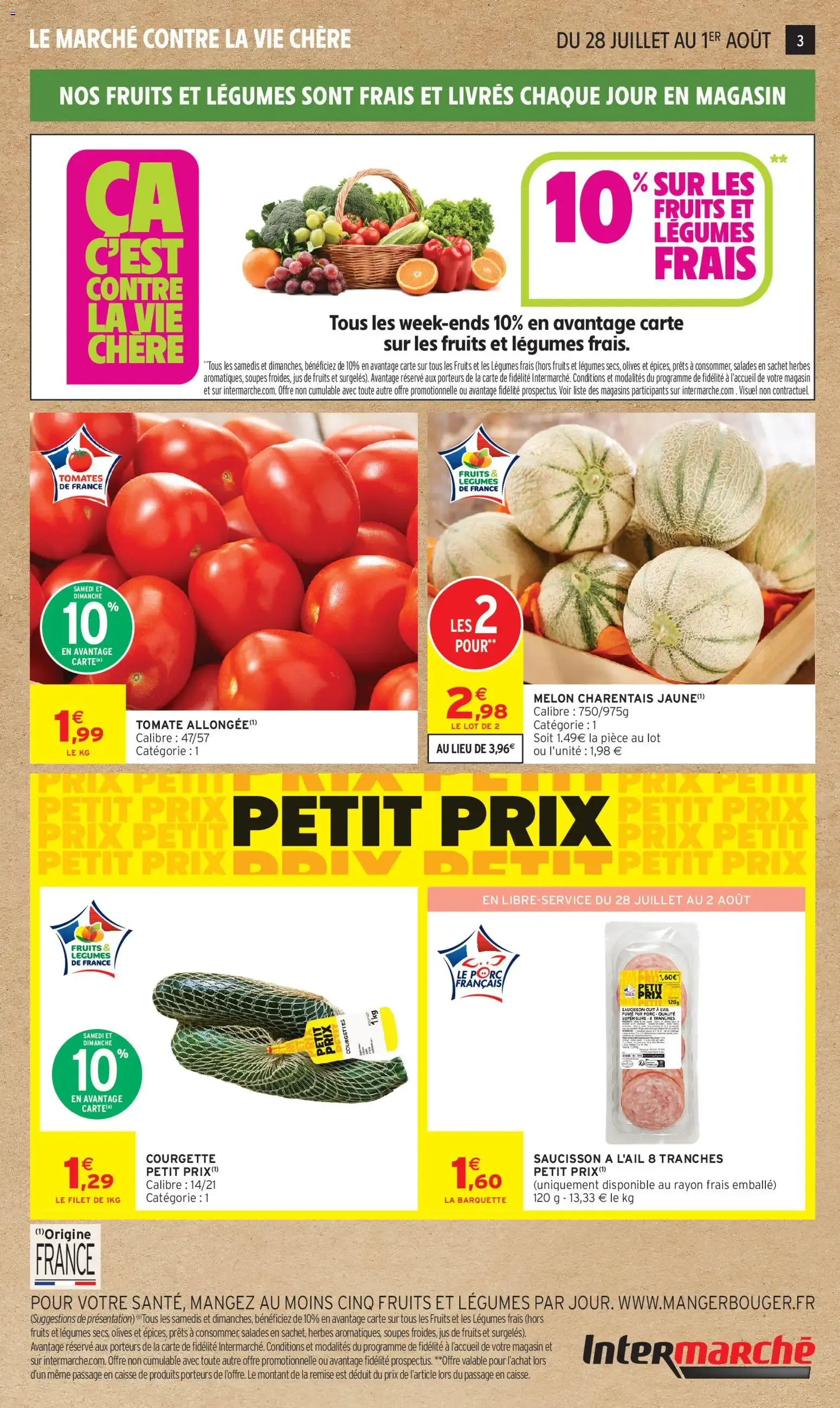 Intermarché catalogue à partir du 28/07/2026 - promo en ligne du 28 juillet au 9 août 2026 - Catalogue page 3
