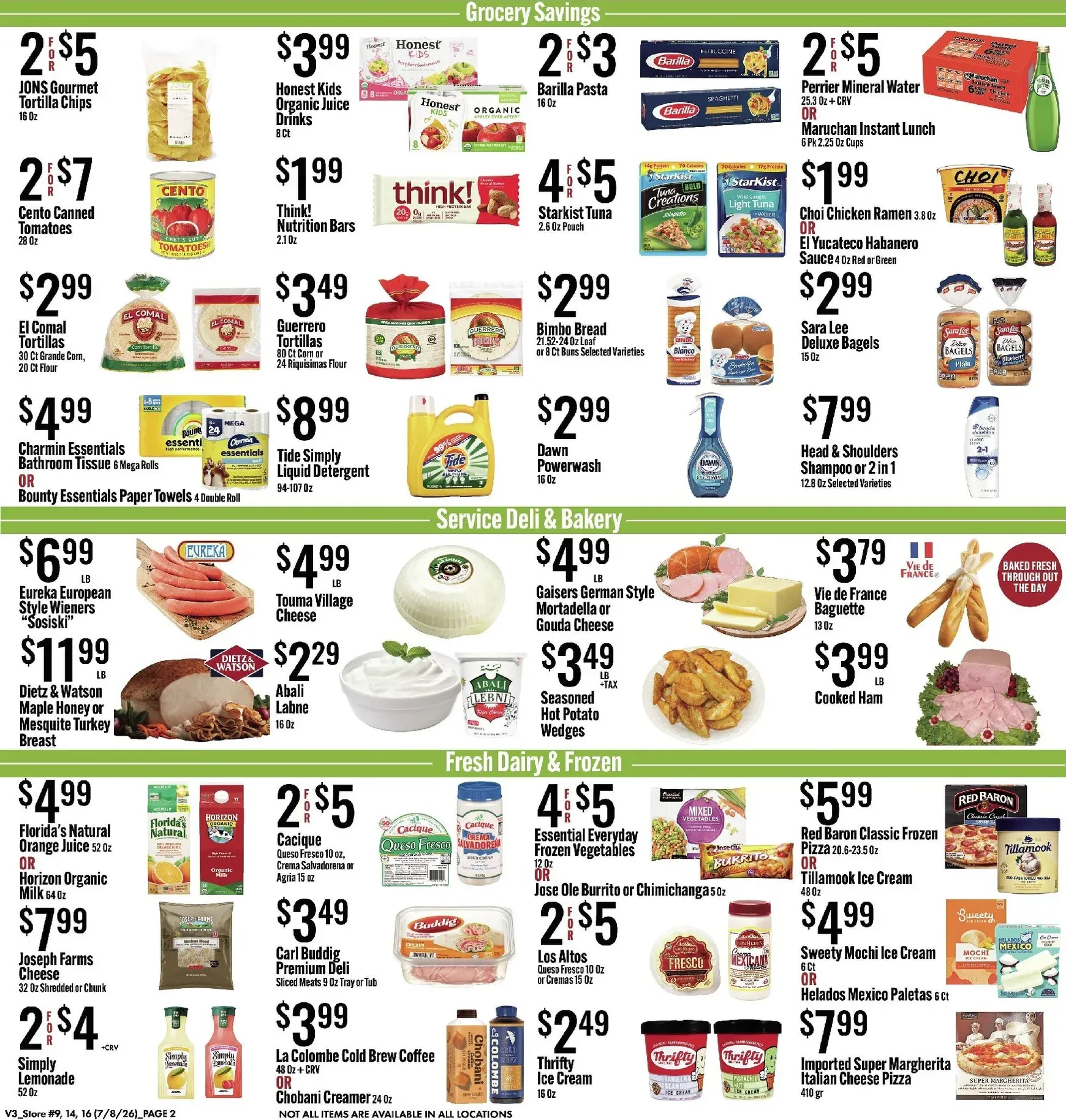 Weekly ad Current Jons leaflet valid from Wednesday 07/08/2026 to Tuesday 07/14/2026 from July 8 to July 14 2026 - Page 2