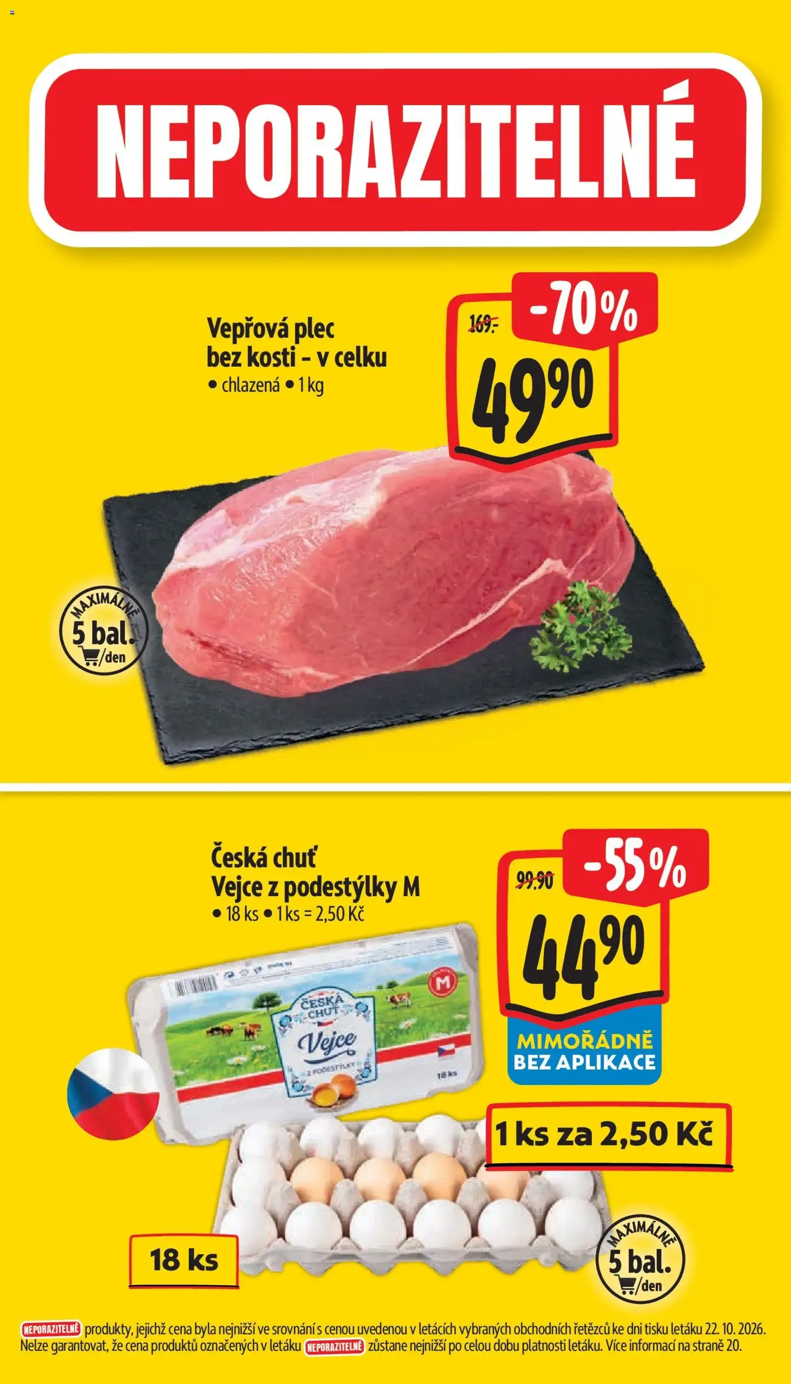 Albert leták - Supermarket Bohnice od 28.10.2026 - Akční leták - 29. října 3. listopadu 2026 - Page 2