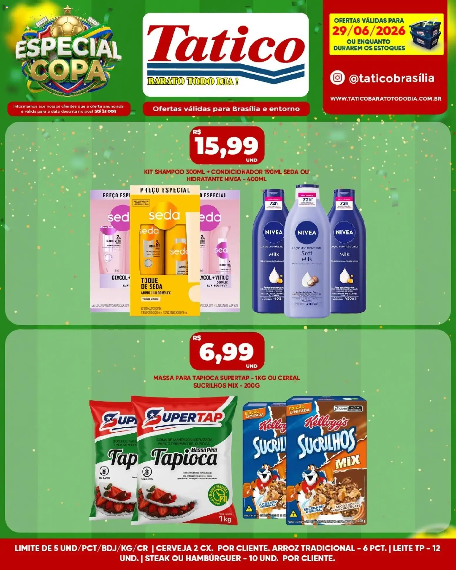 Encarte de Tatico ofertas do Dia de 29/06/2026 | Promoções Online 29 de junho até 29 de junho 2026 - Pagina 9
