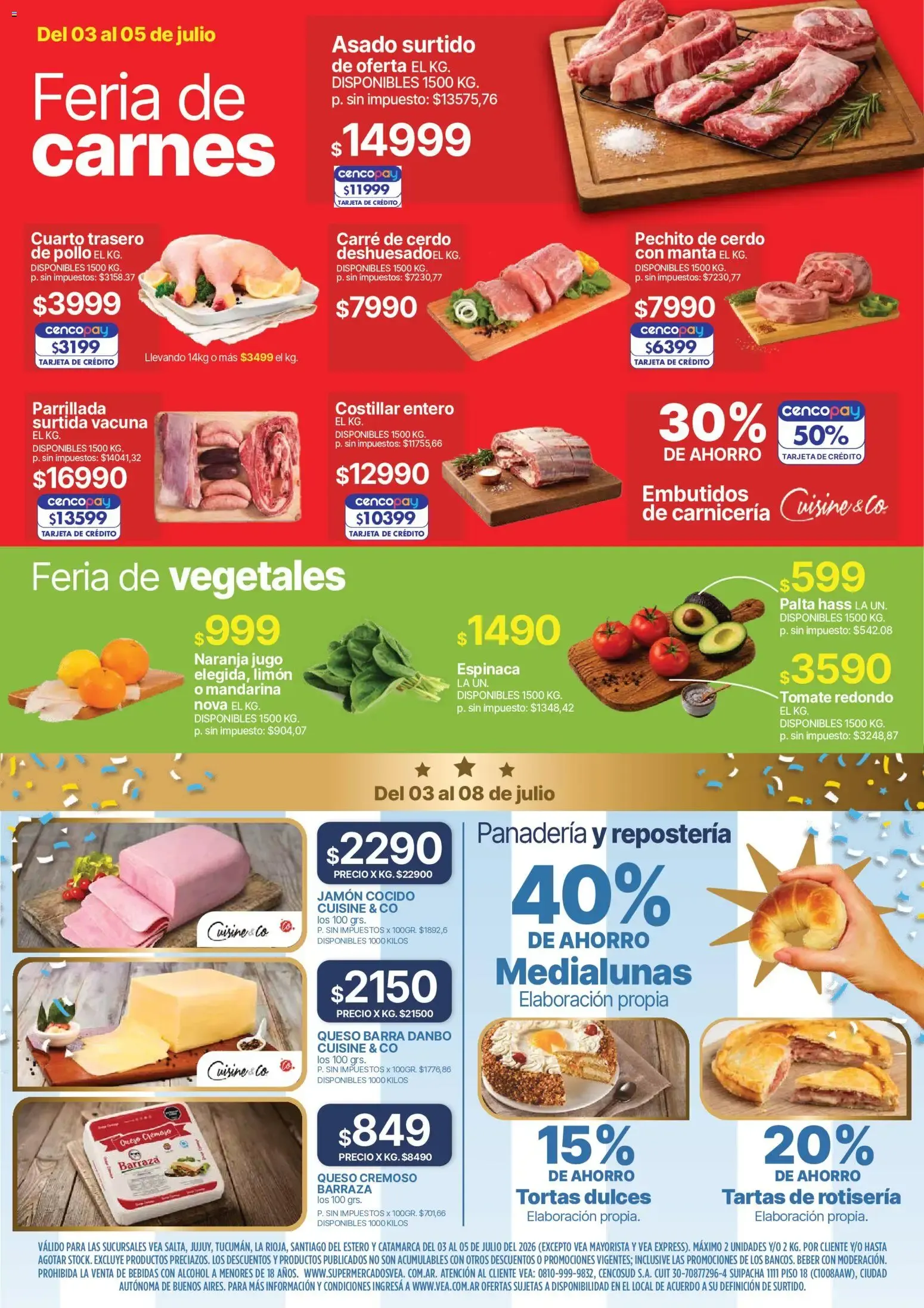 Ofertas de Vea - Fin de semana de Ahorro del 03/07/2026 - 05/07/2026 3 de julio al 5 de julio 2026 - Página 2 del catálogo
