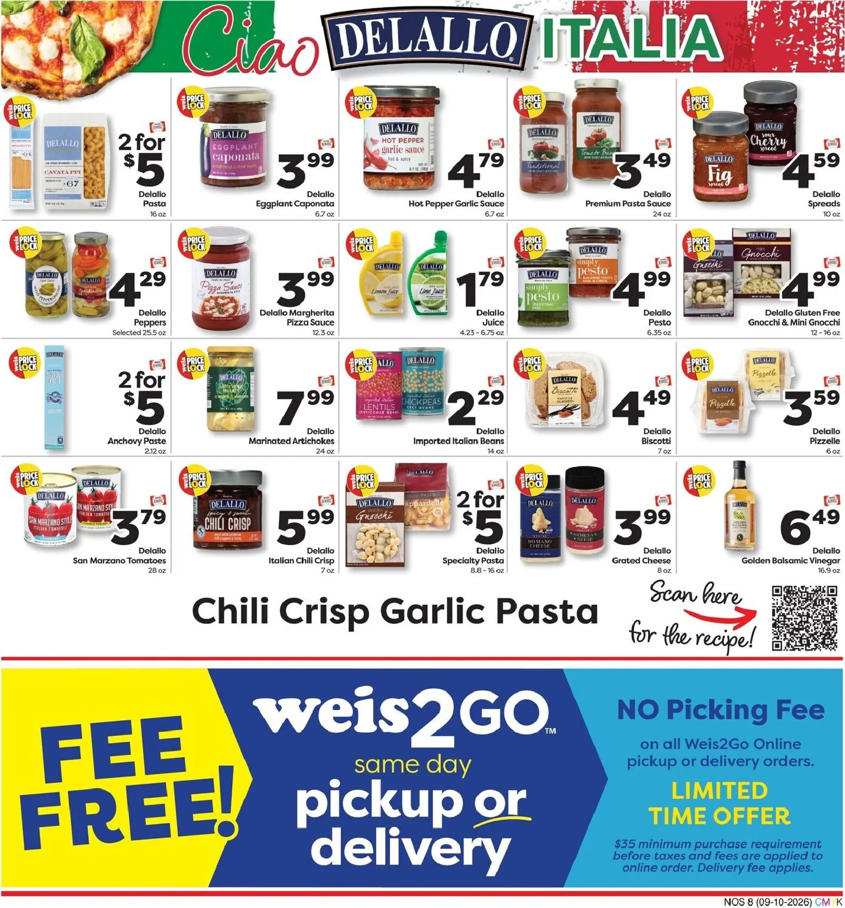 Weekly ad Current Weis Markets - Natural & Organic leaflet valid from Thursday 09/10/2026 to Wednesday 09/30/2026 from September 10 to September 30 2026 - Page 8
