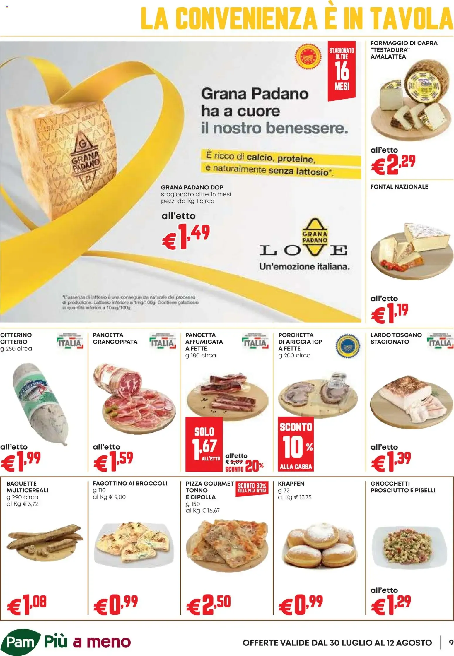 Nuovo PAM volantino Occasioni Extra dal 30/07/2026 > offerte anteprima 🛍️ da 30 luglio a 12 agosto di 2026 - Pagina del volantino 9