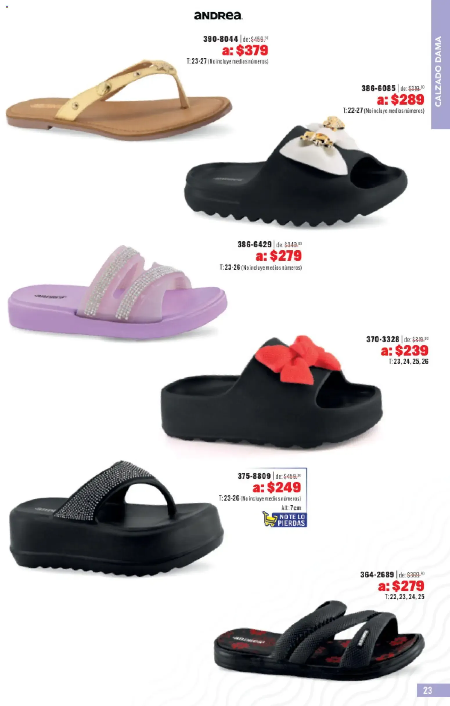 Catálogo de Andrea + Outlet Liquidación Primavera 31 de mayo al 25 de julio 2026 - Pagina 23